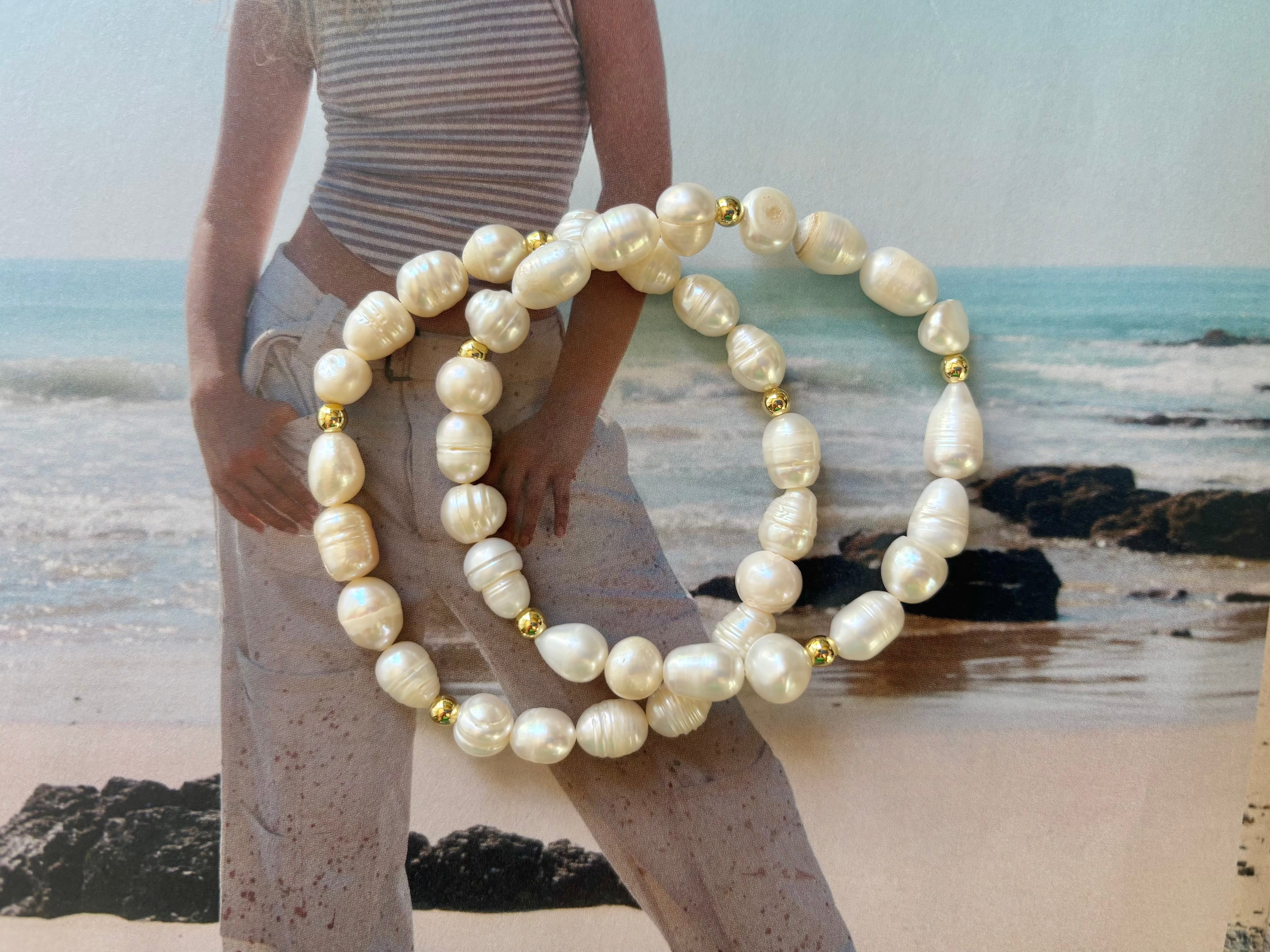 Chunky Pearl Bracelet