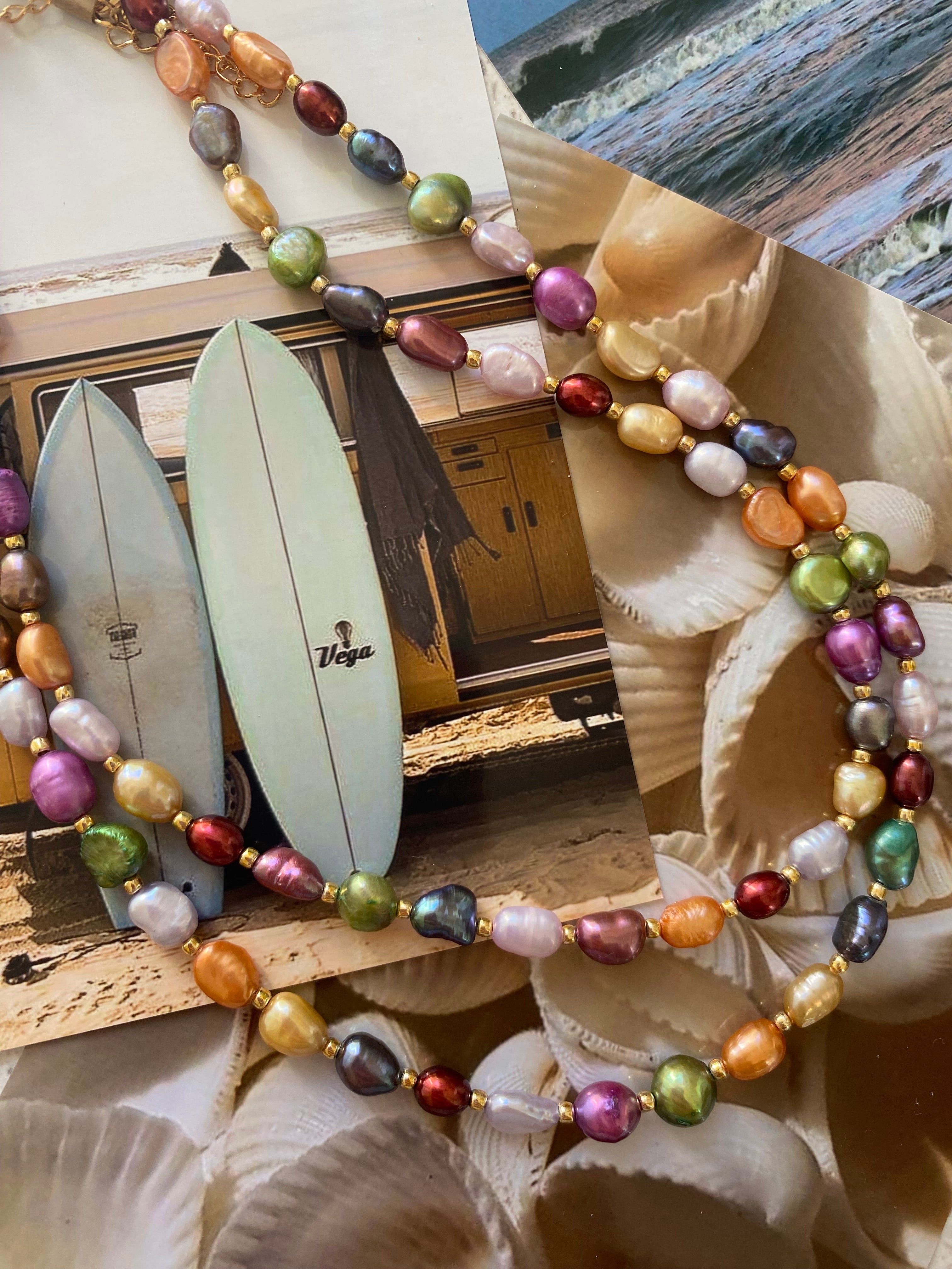 Lorikeet Pearl Choker
