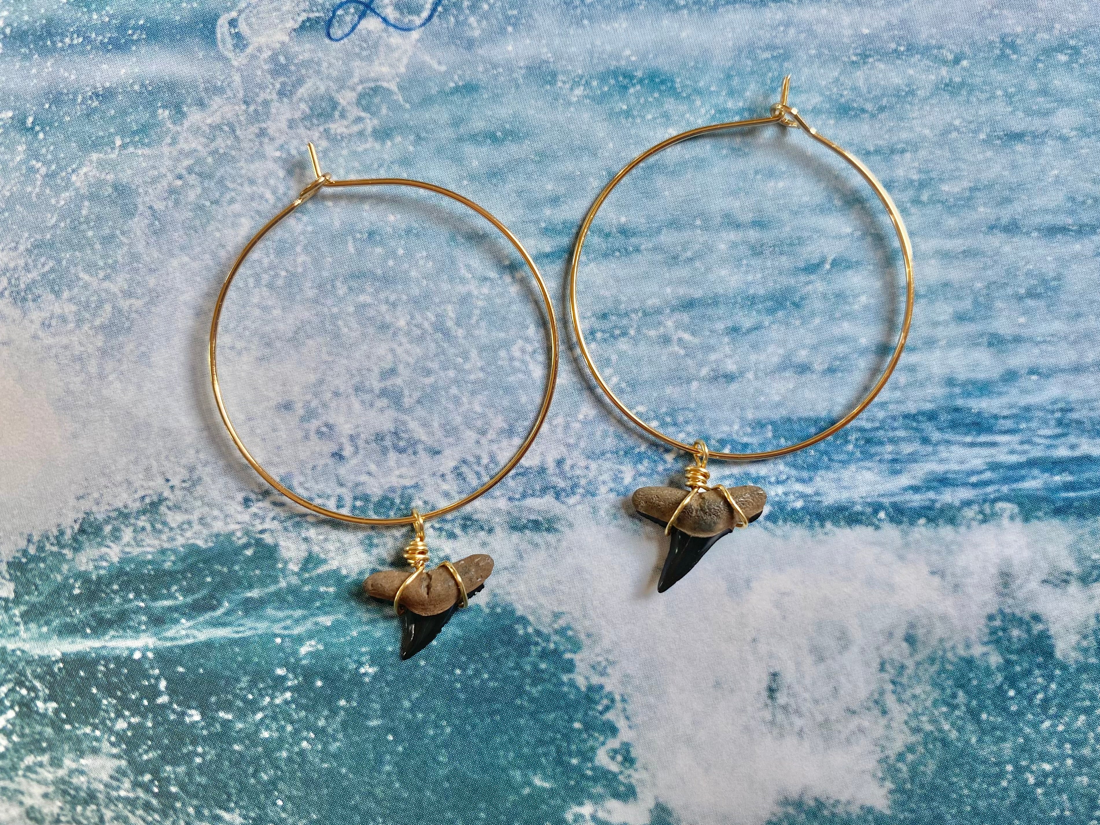 Shark Tooth Hoops