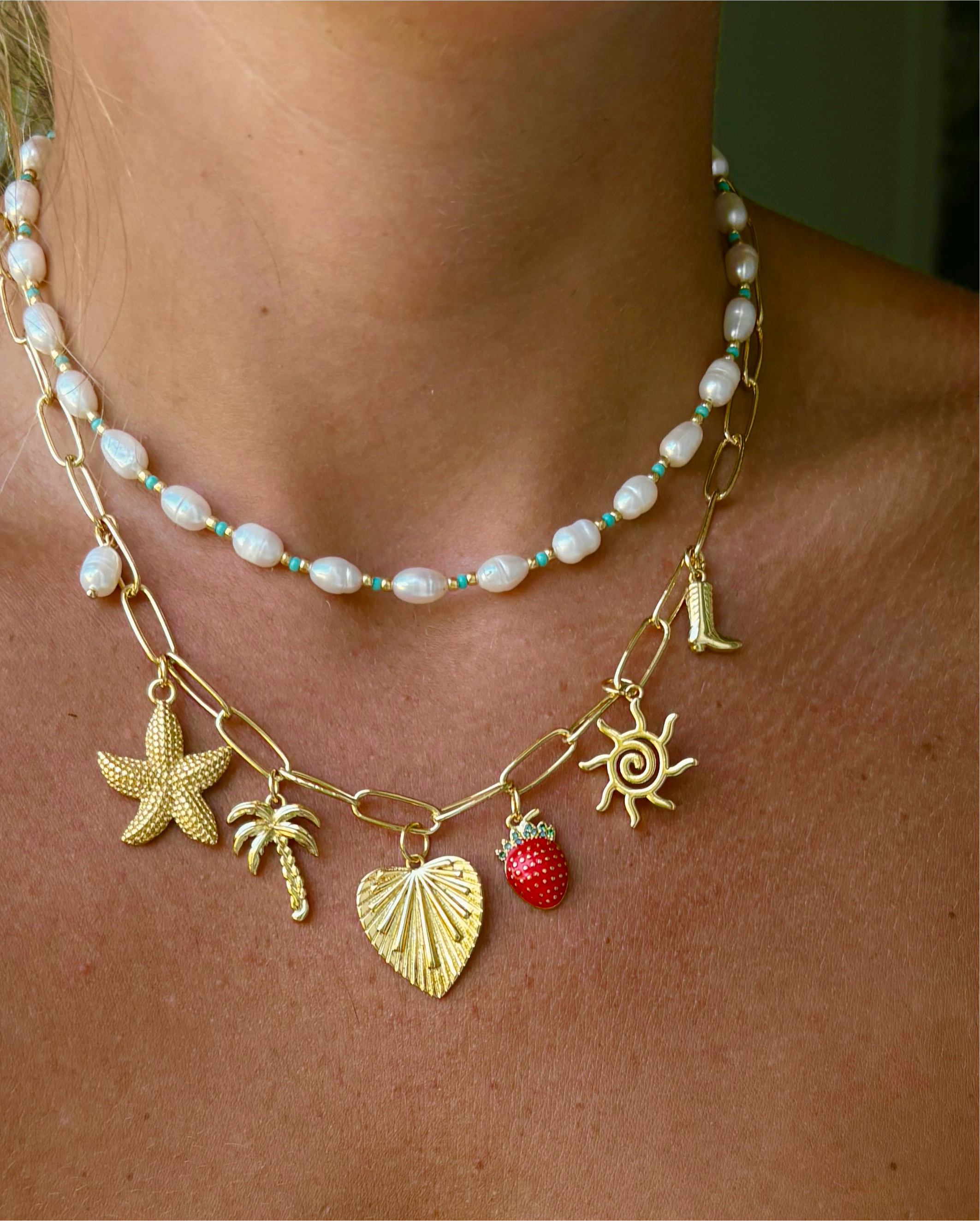Hermosa Beach Pearl Choker