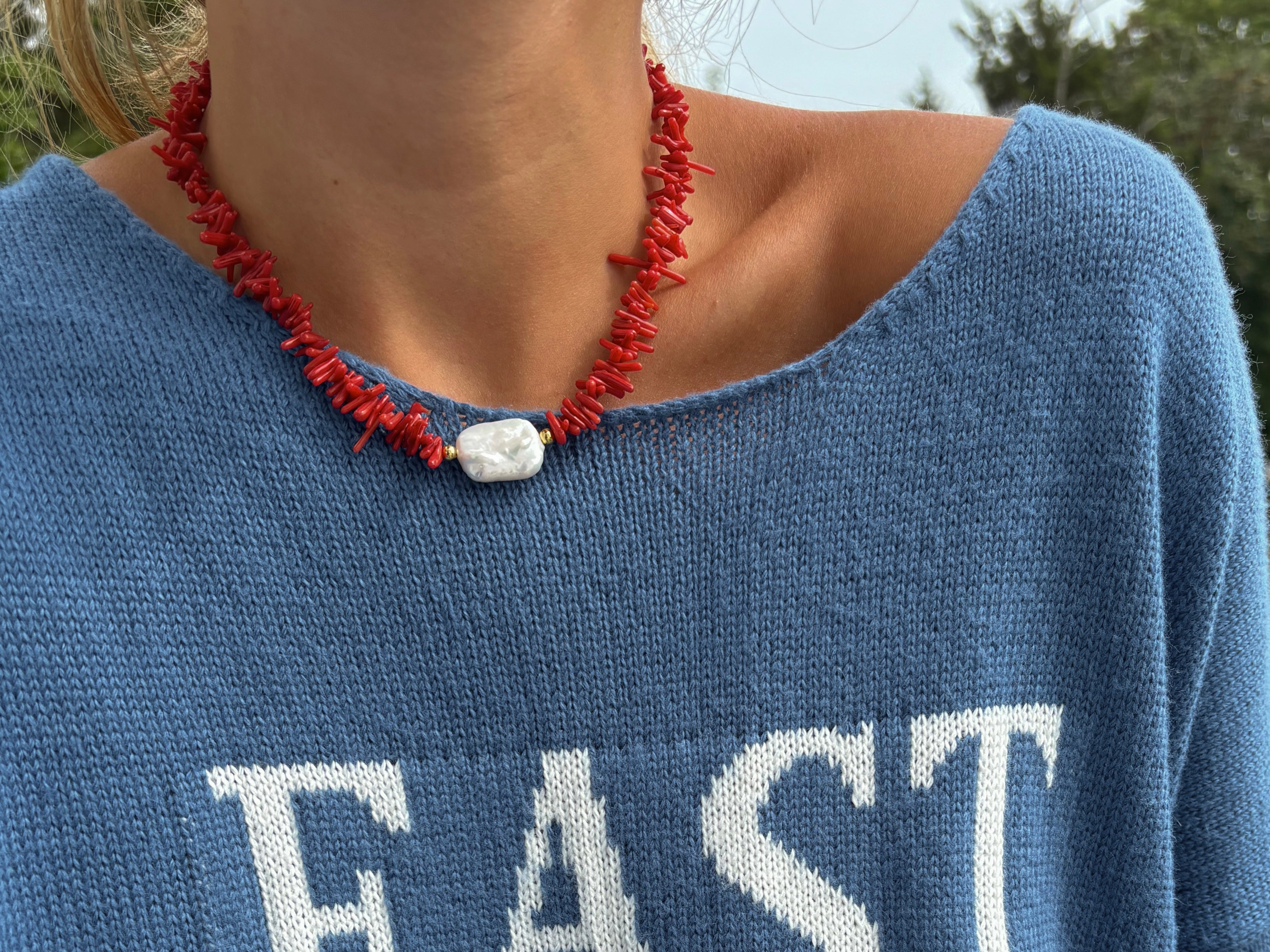 Marseille Coral Necklace