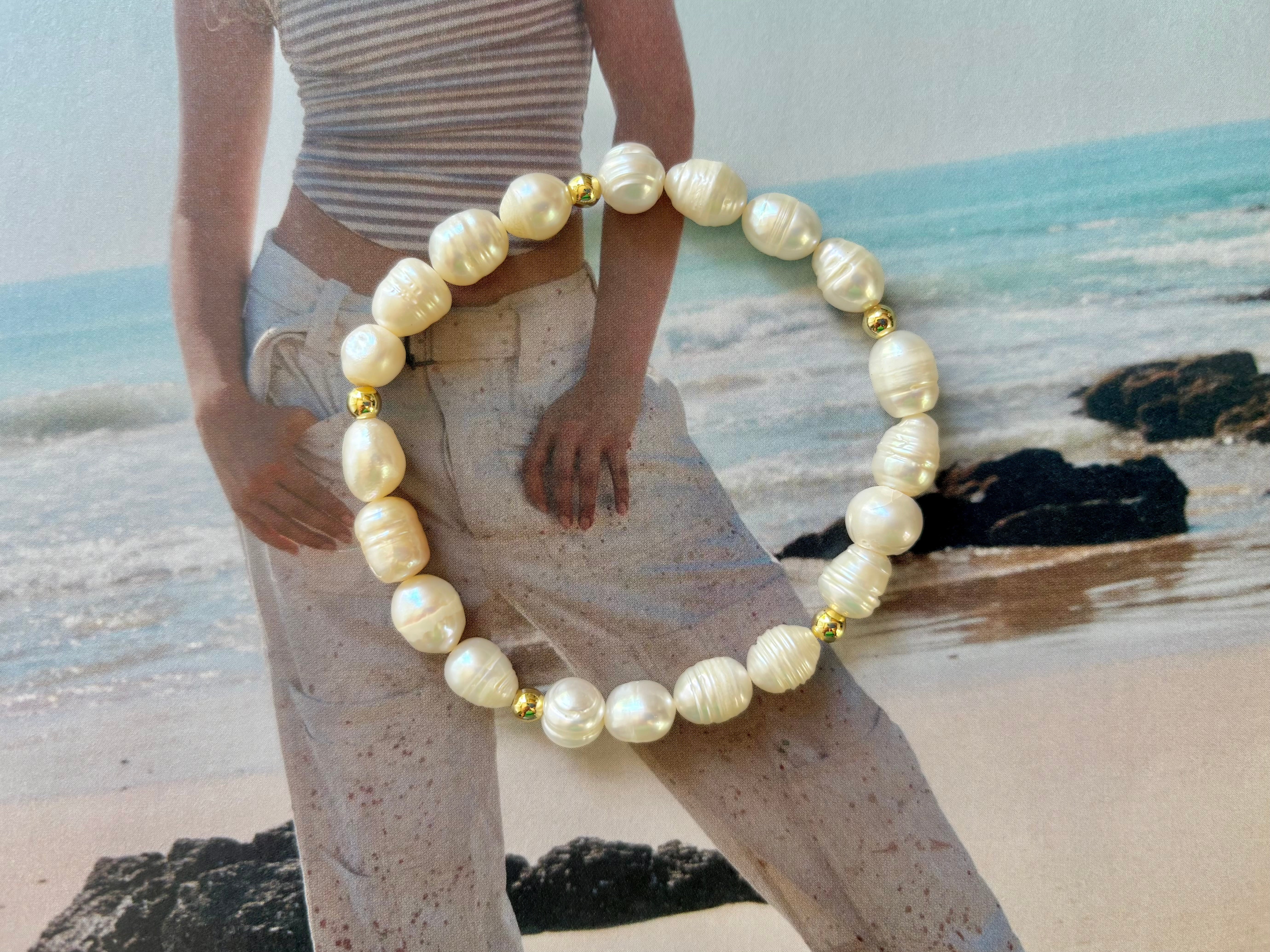 Chunky Pearl Bracelet
