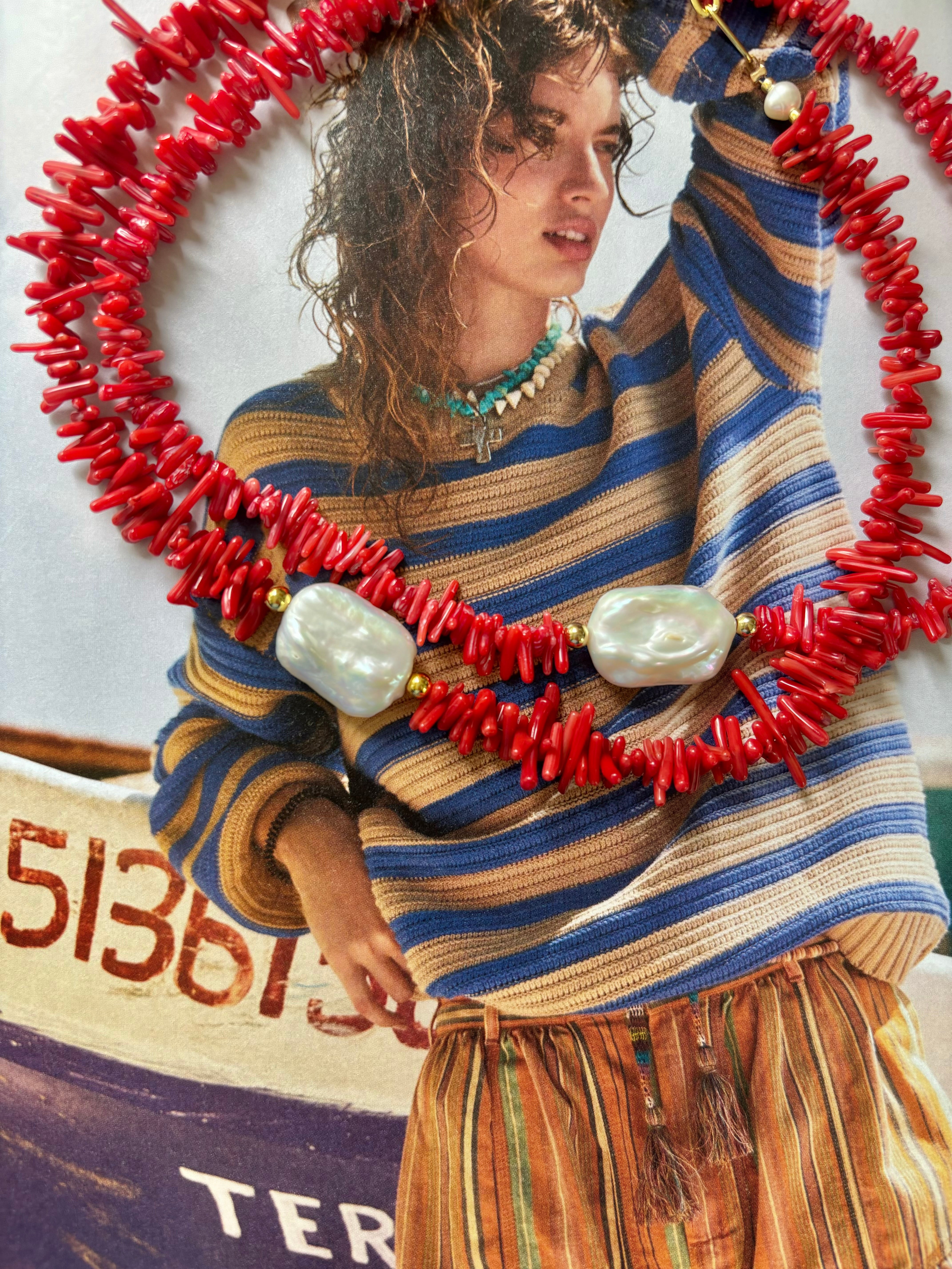 Marseille Coral Necklace