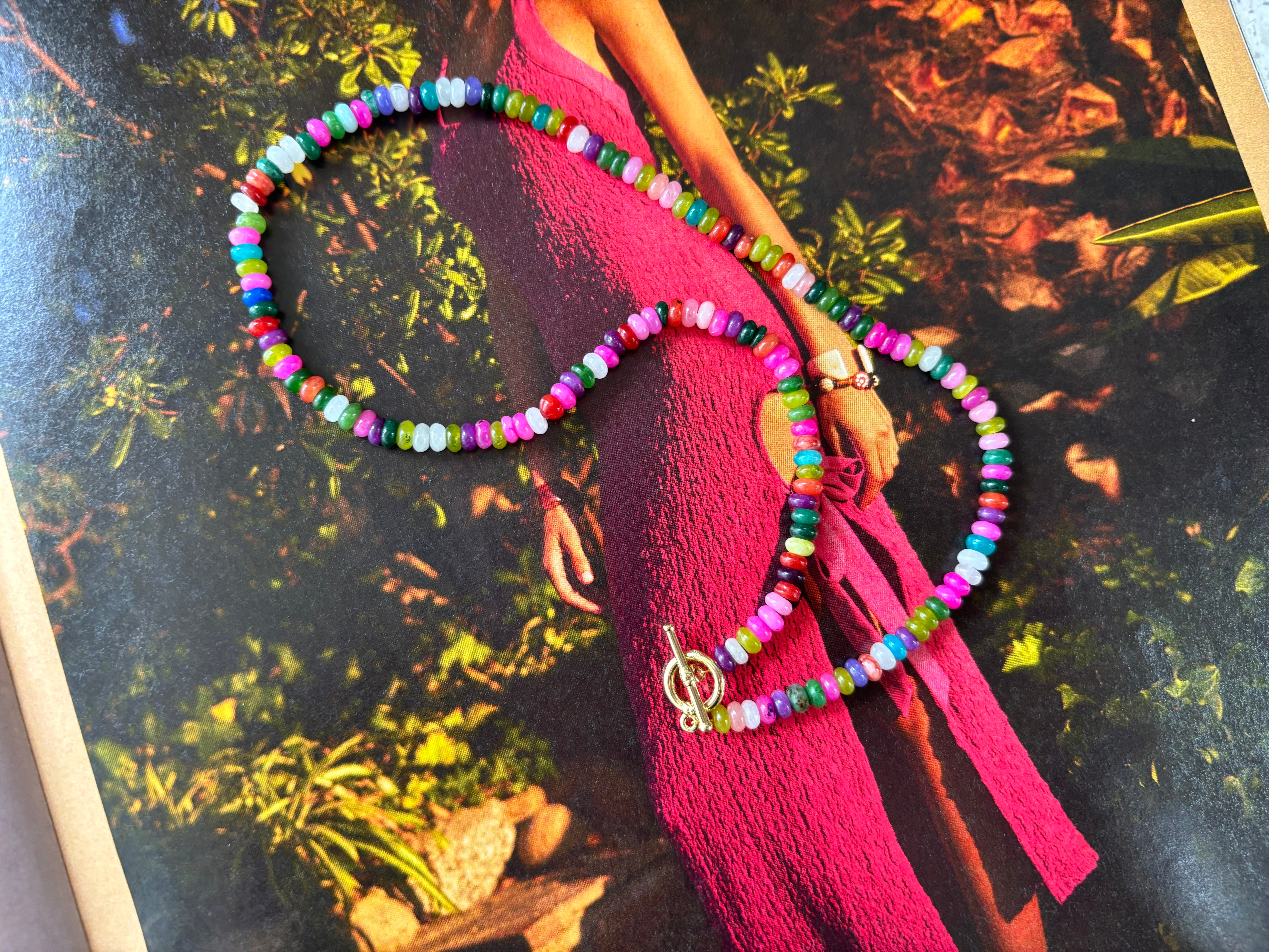Vivid Waves Necklace