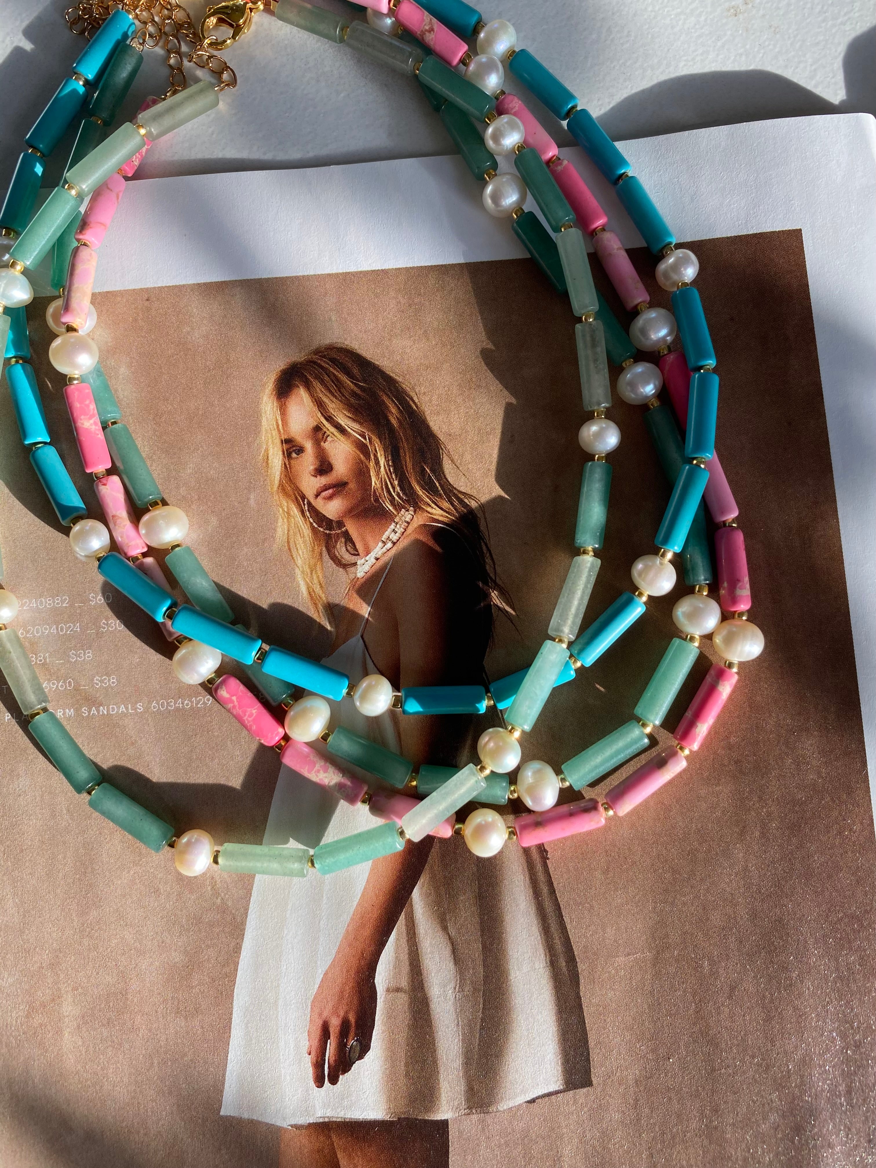 Jupiter Gemstone Necklace
