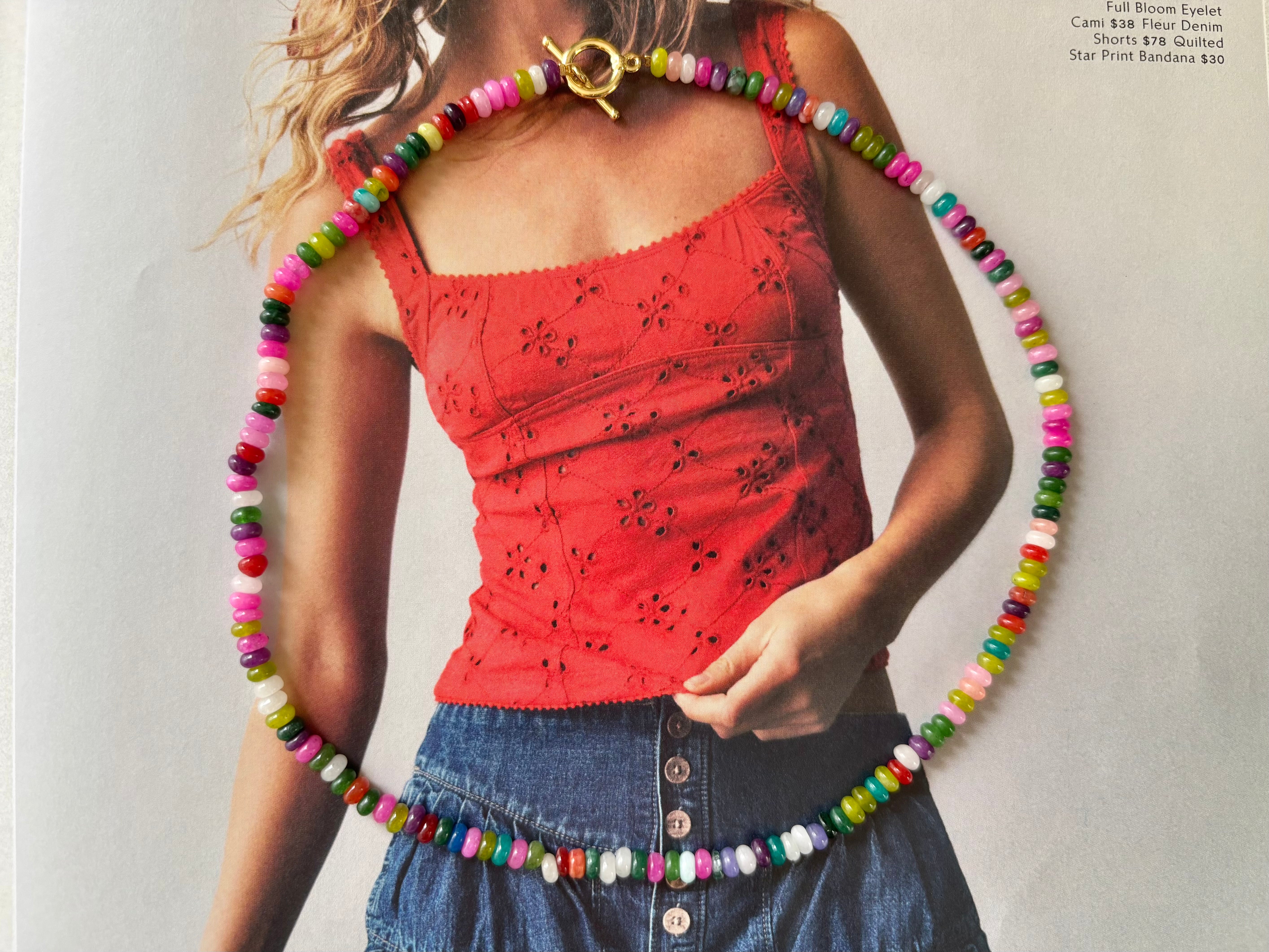 Vivid Waves Necklace