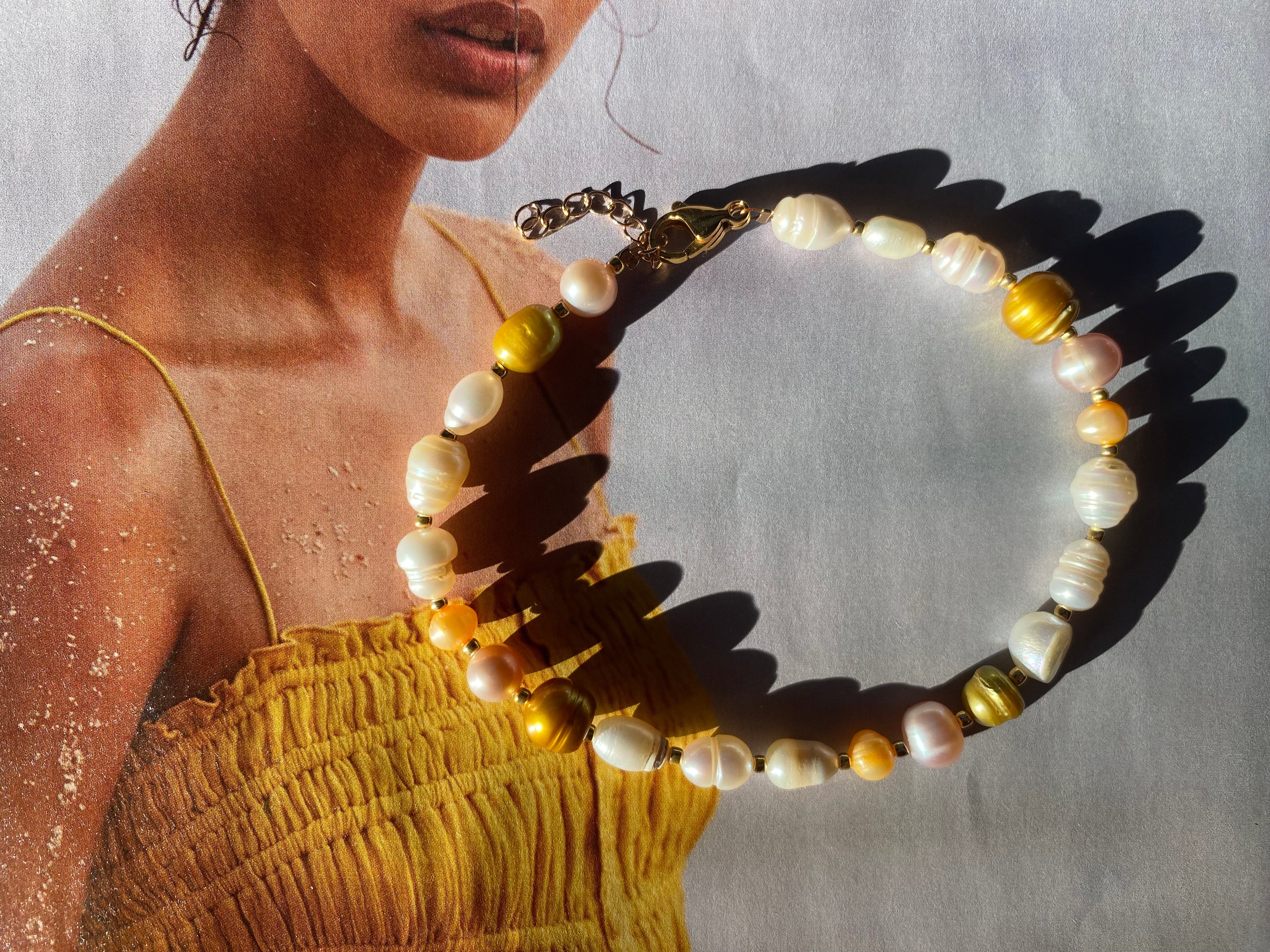 Avalon Pearl Anklet