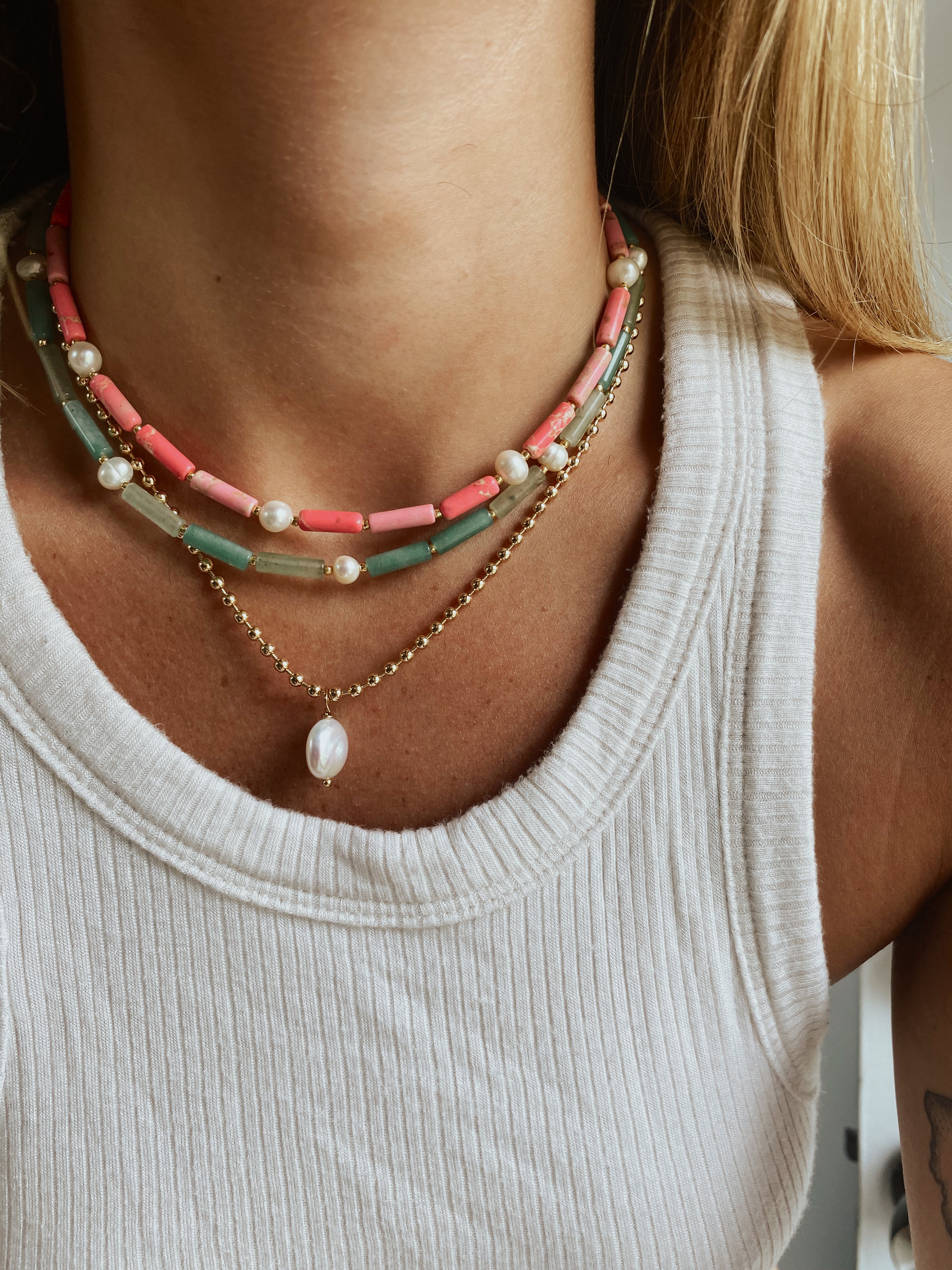 Jupiter Gemstone Necklace