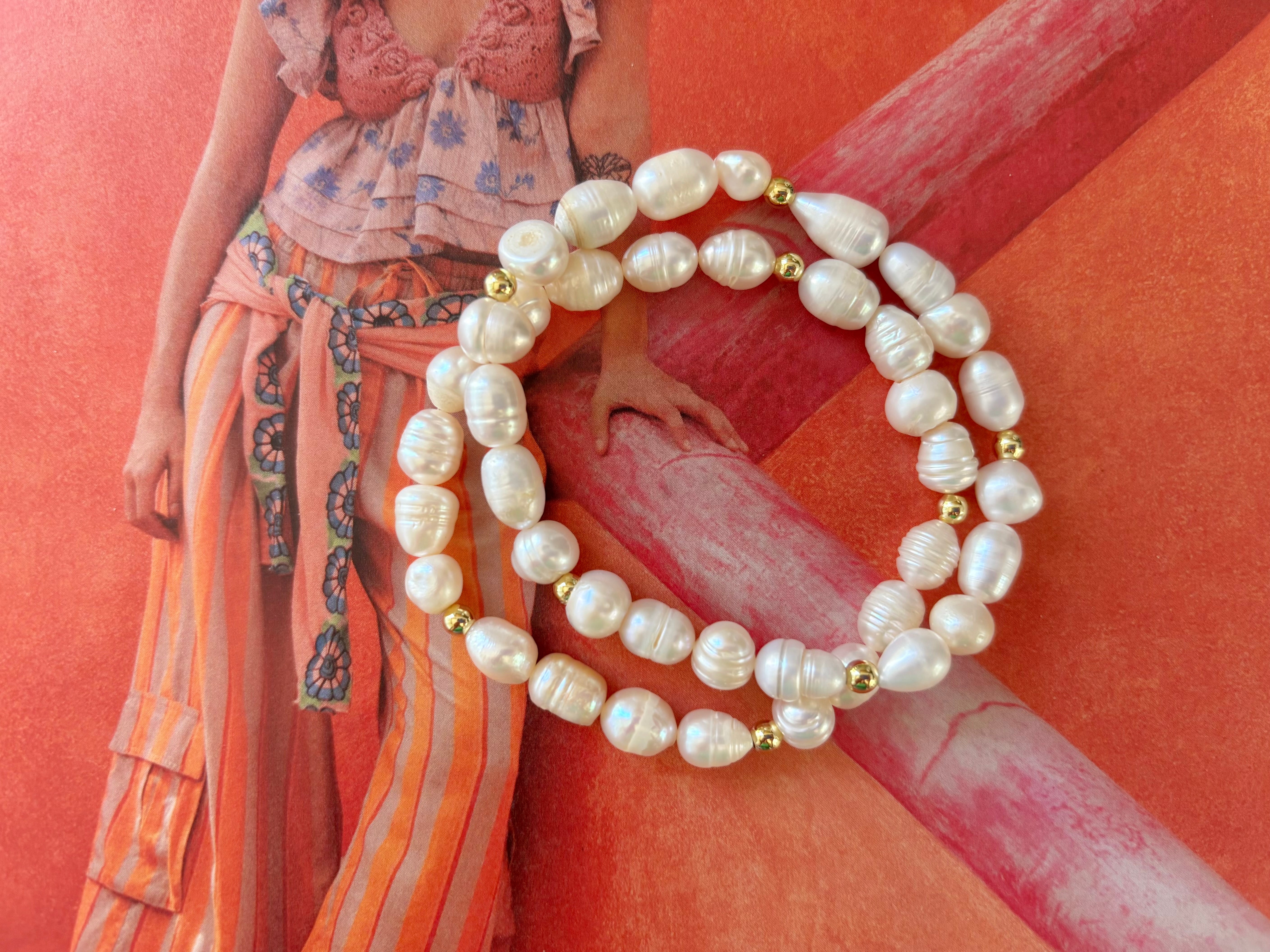 Chunky Pearl Bracelet