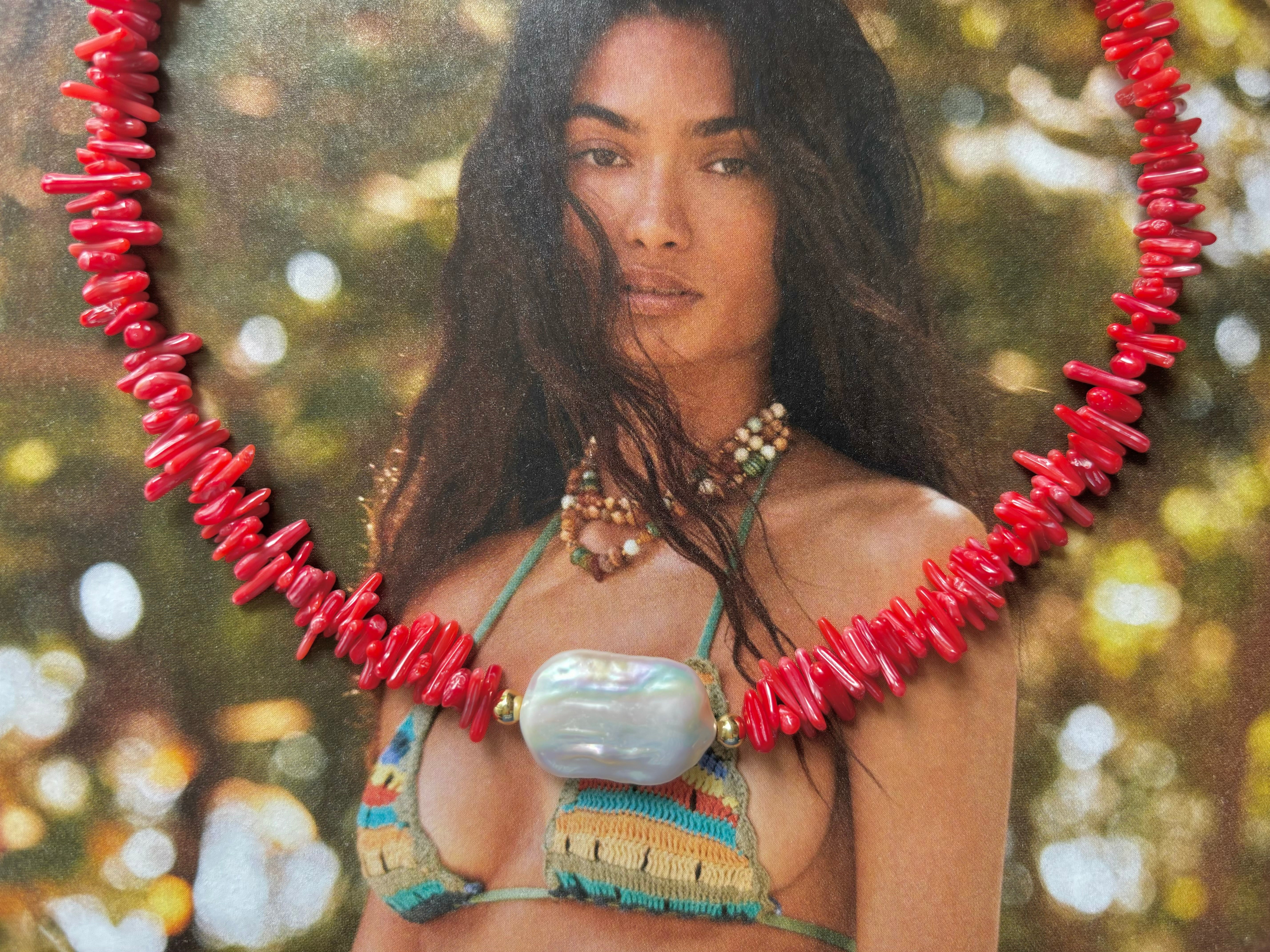 Marseille Coral Necklace