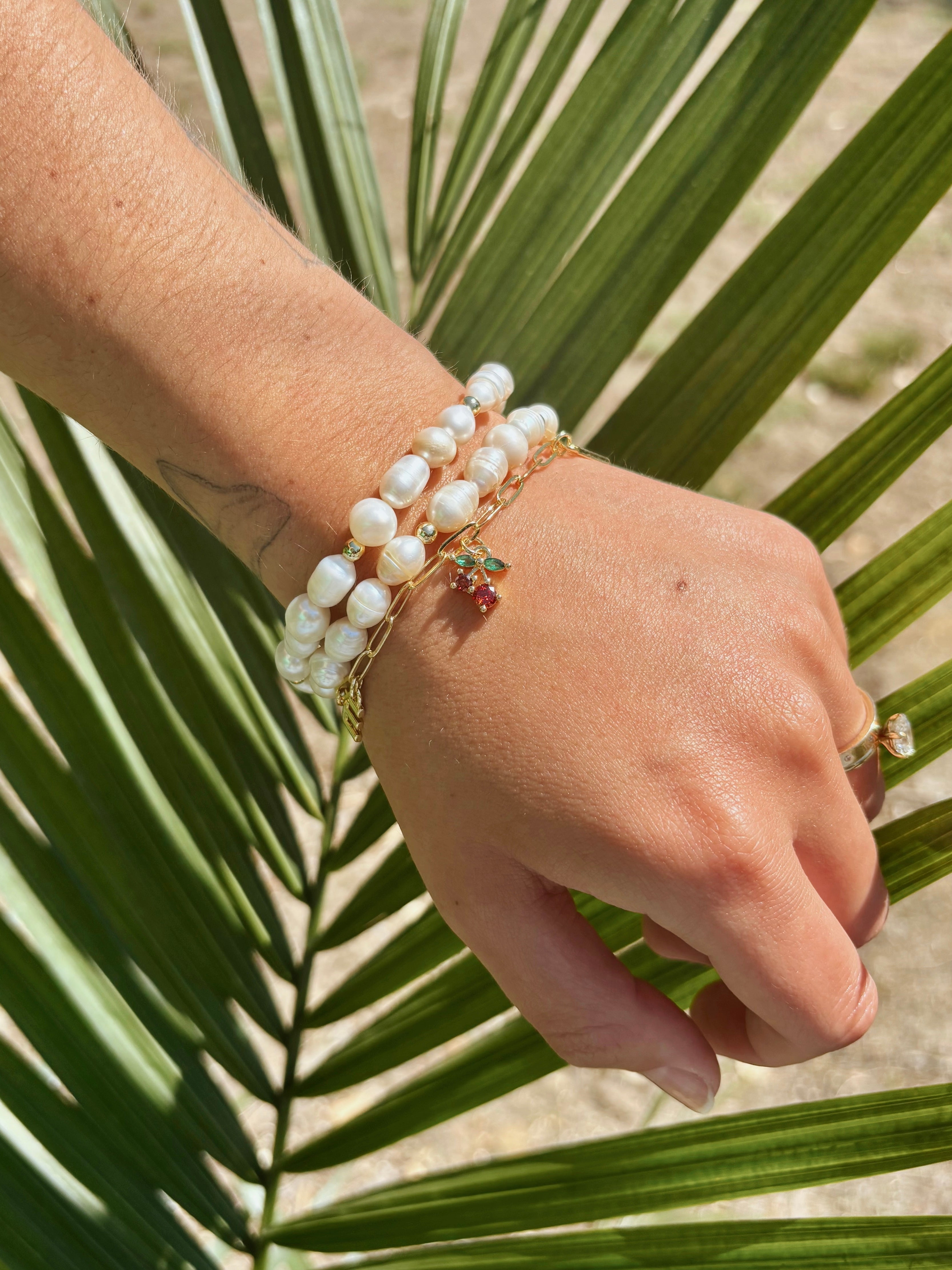 Chunky Pearl Bracelet