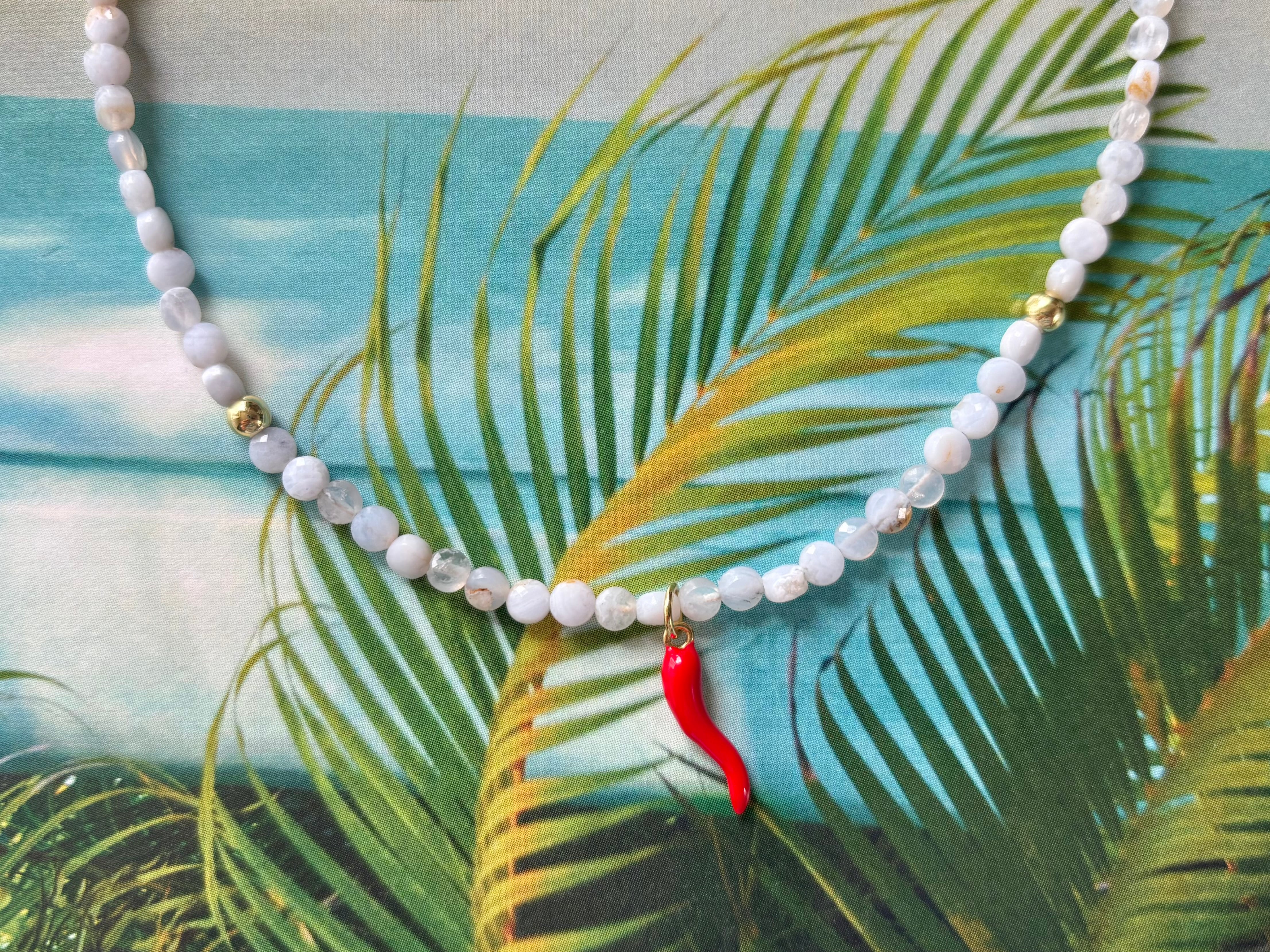 Capri Horn Necklace