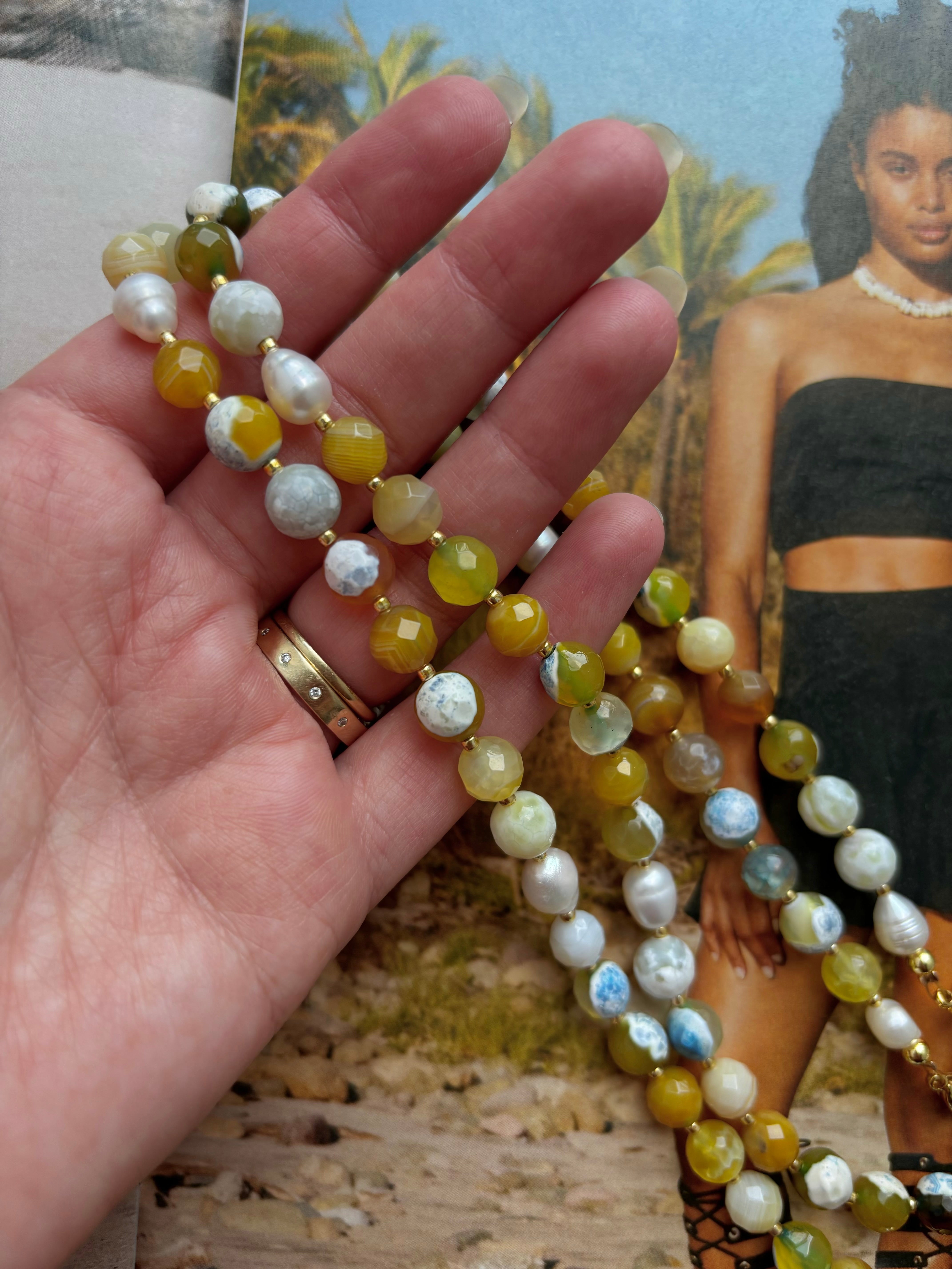 Sunshine Agate Necklace