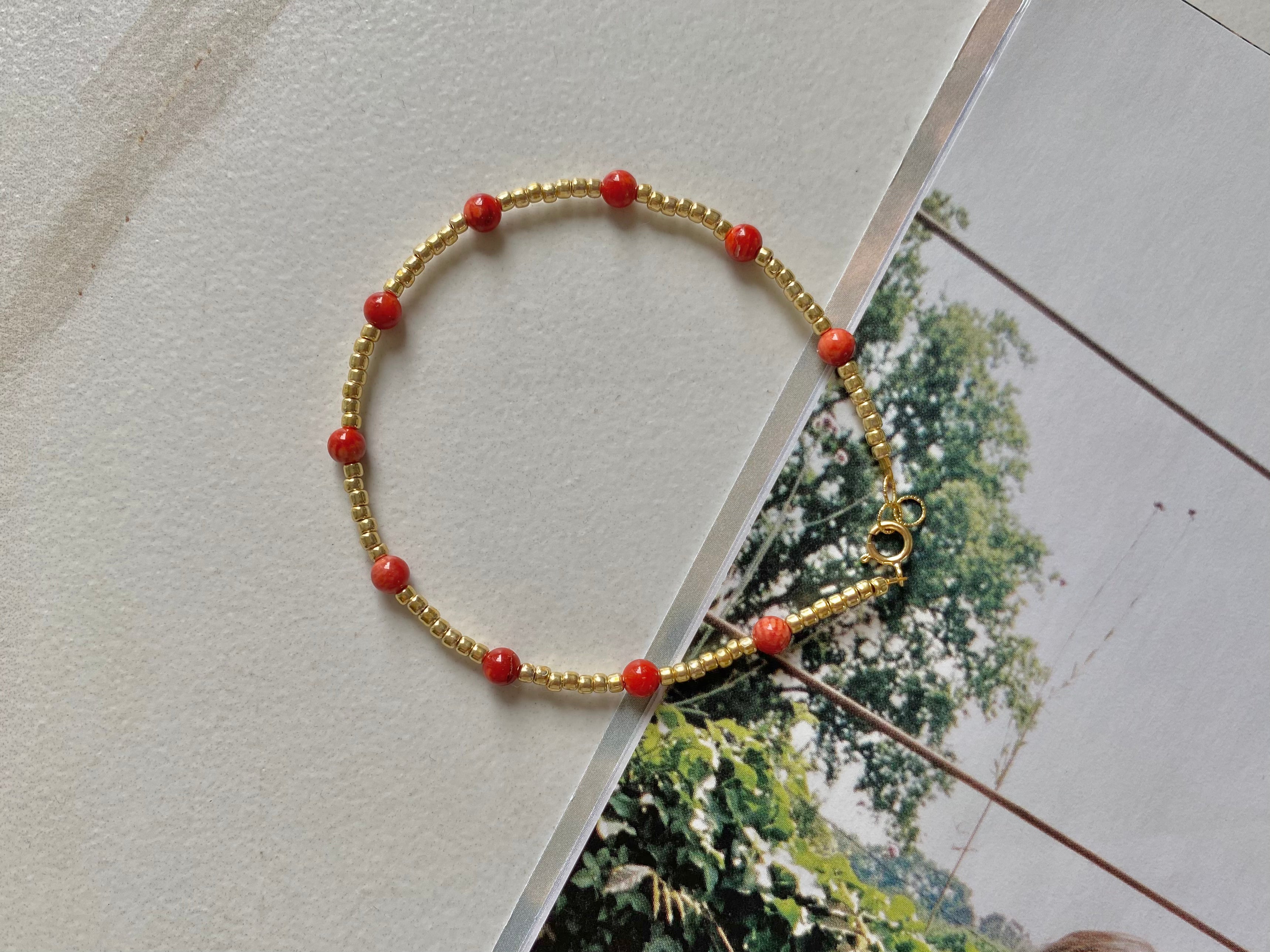 Dainty Stone Stackable Bracelet