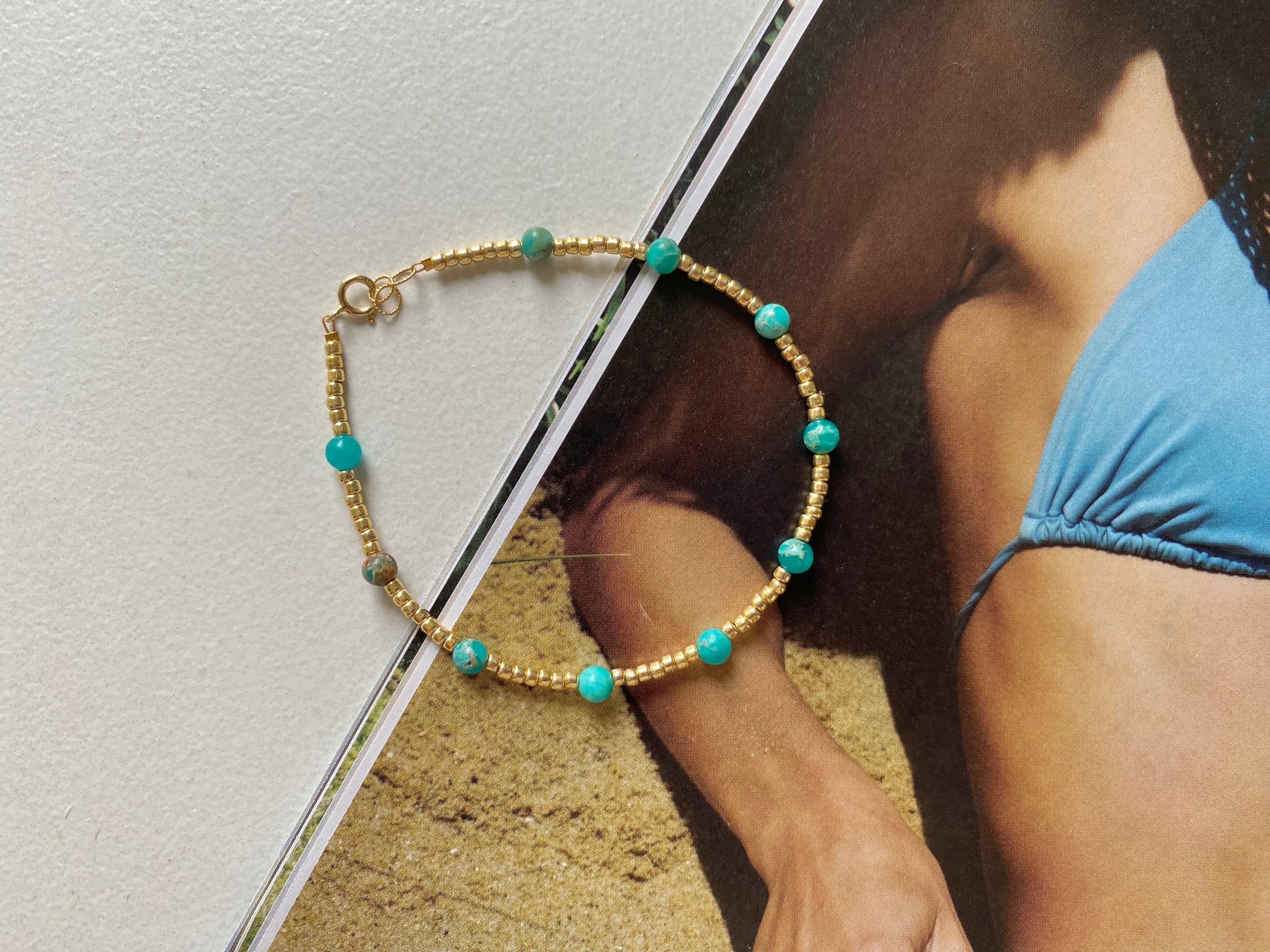 Dainty Stone Stackable Bracelet