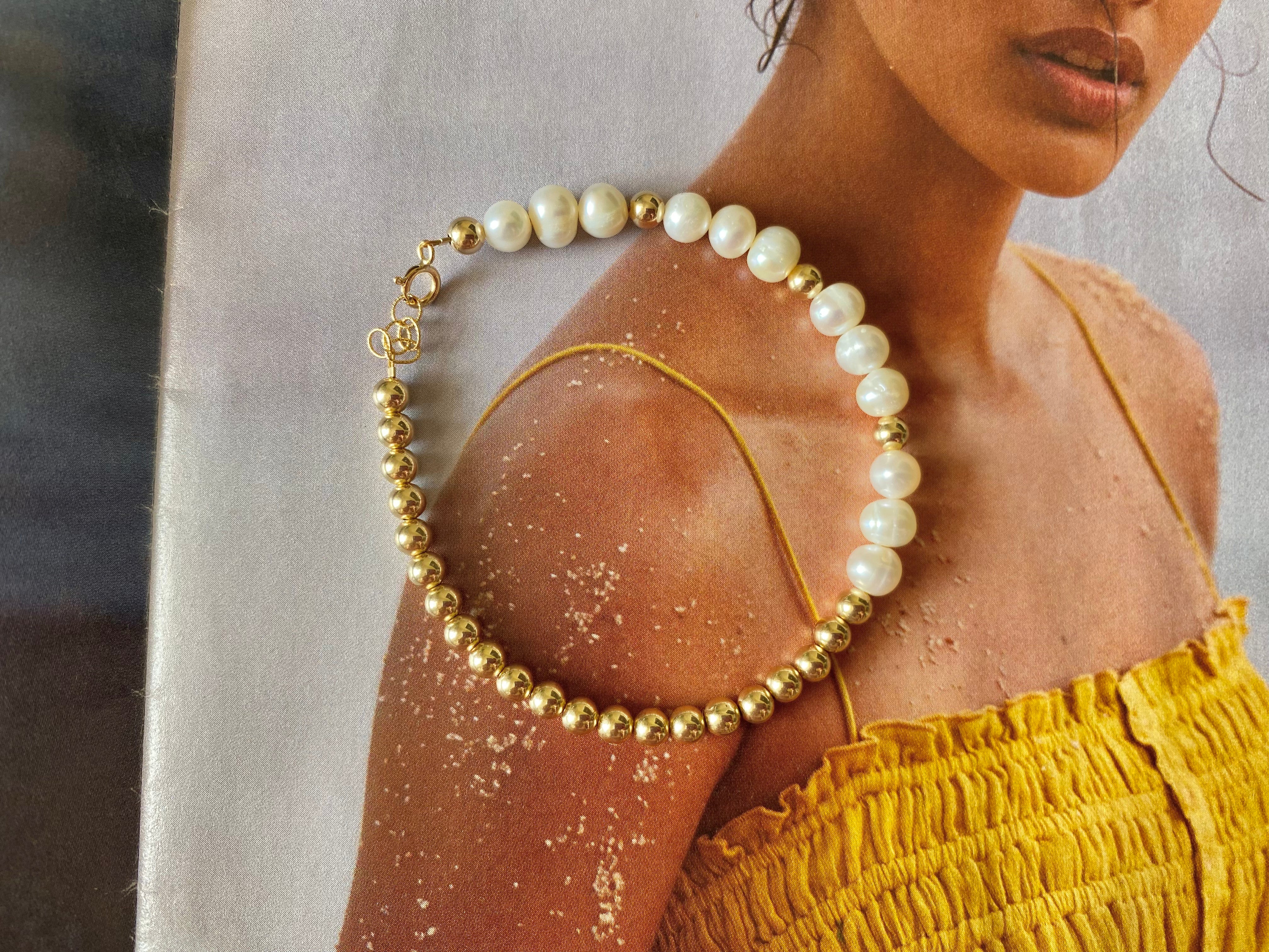 Angel Energy Pearl Bracelet