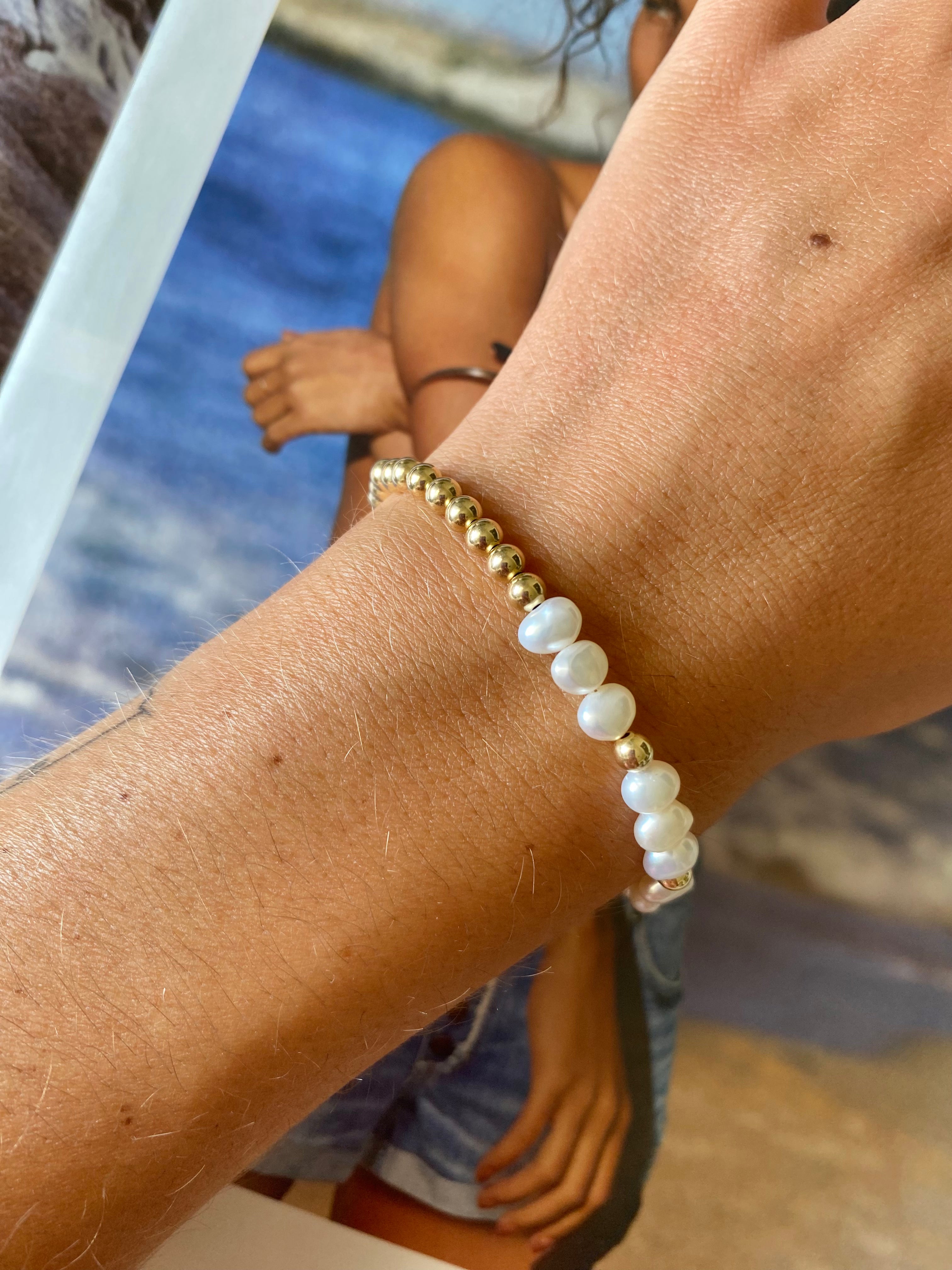 Angel Energy Pearl Bracelet