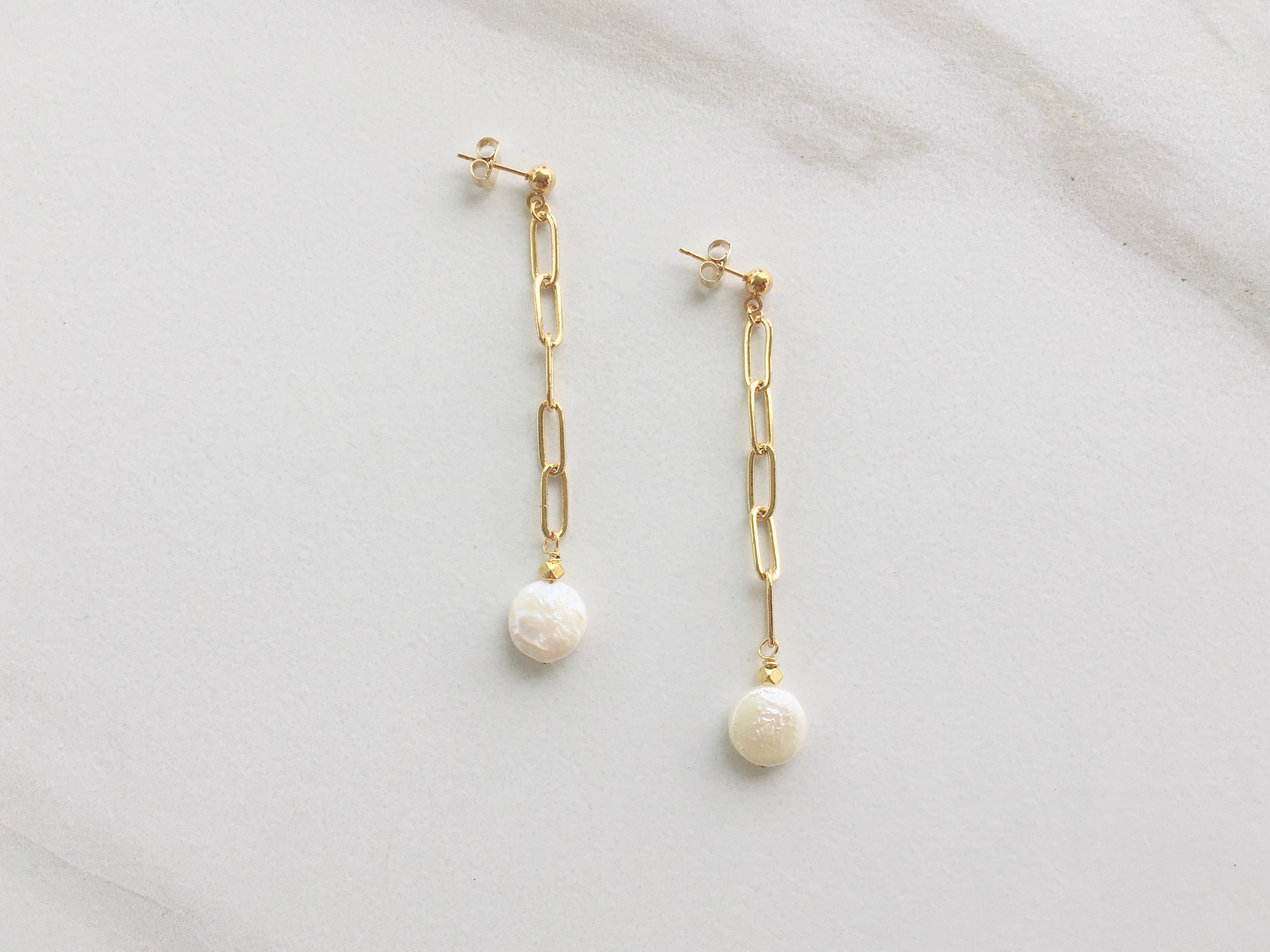 Beach Haven Pearl Earrings