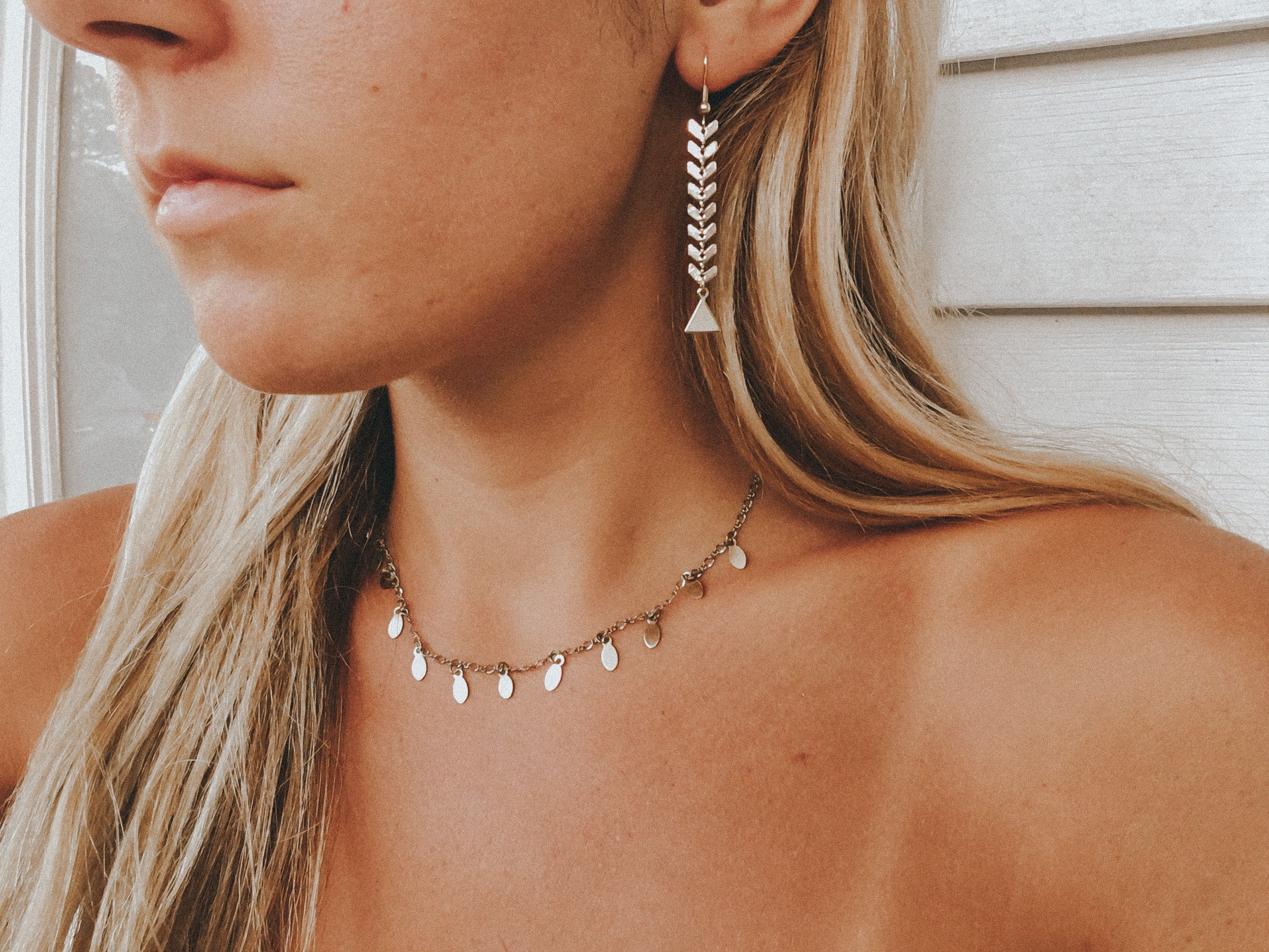 Geo Fishtail Earrings
