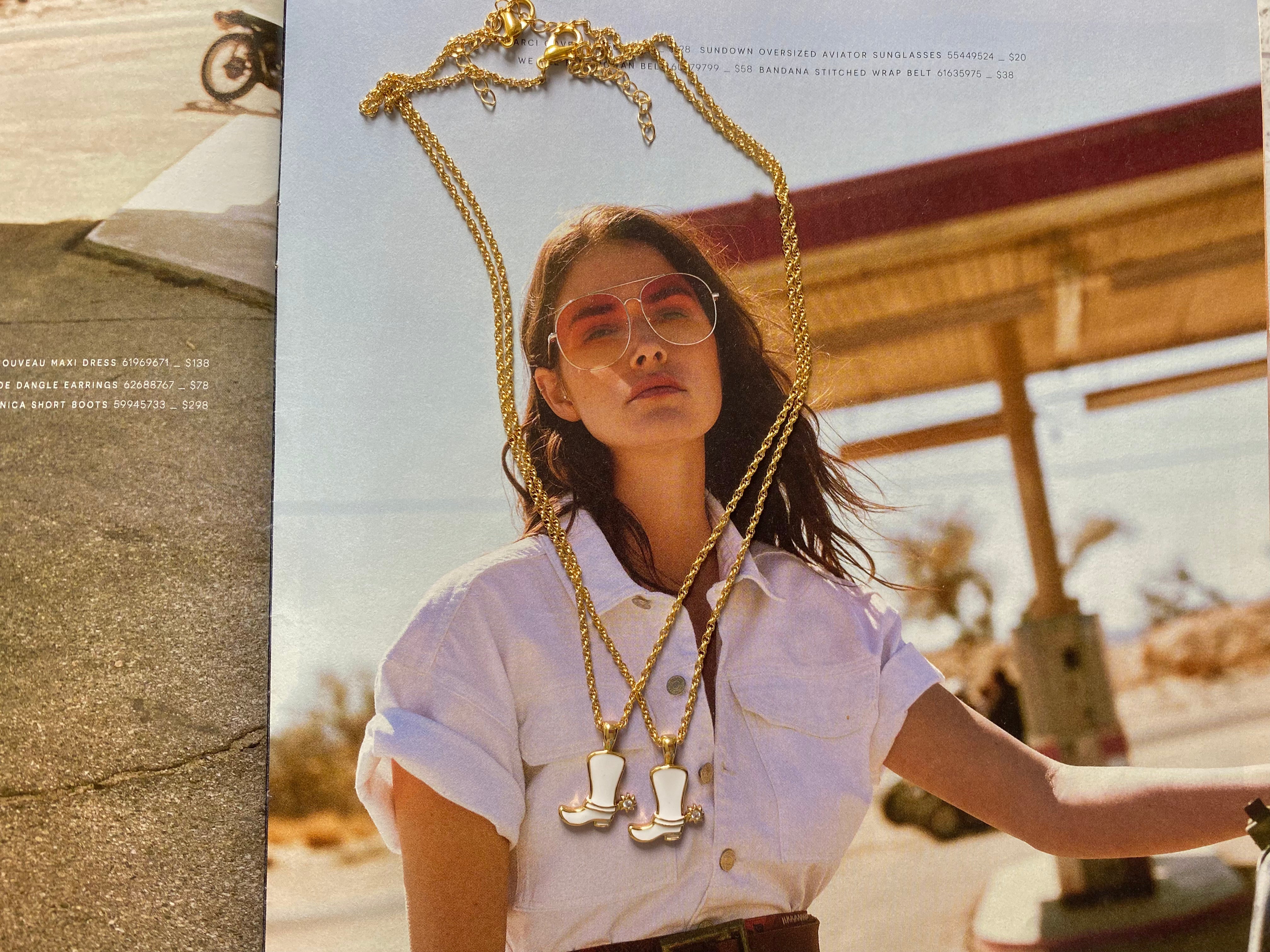 Knockin’ Boots Necklace