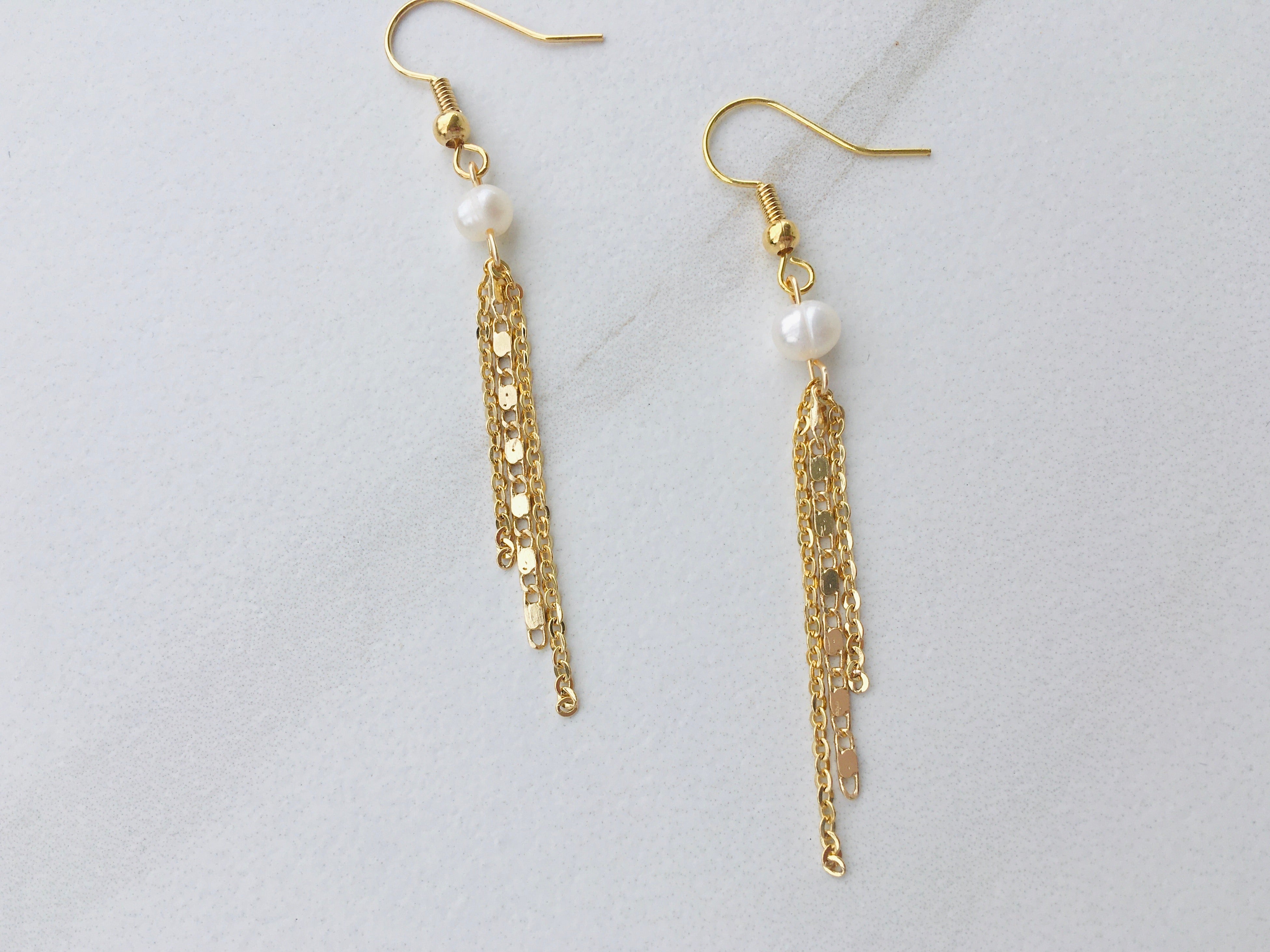 Jasmine Pearl Earrings