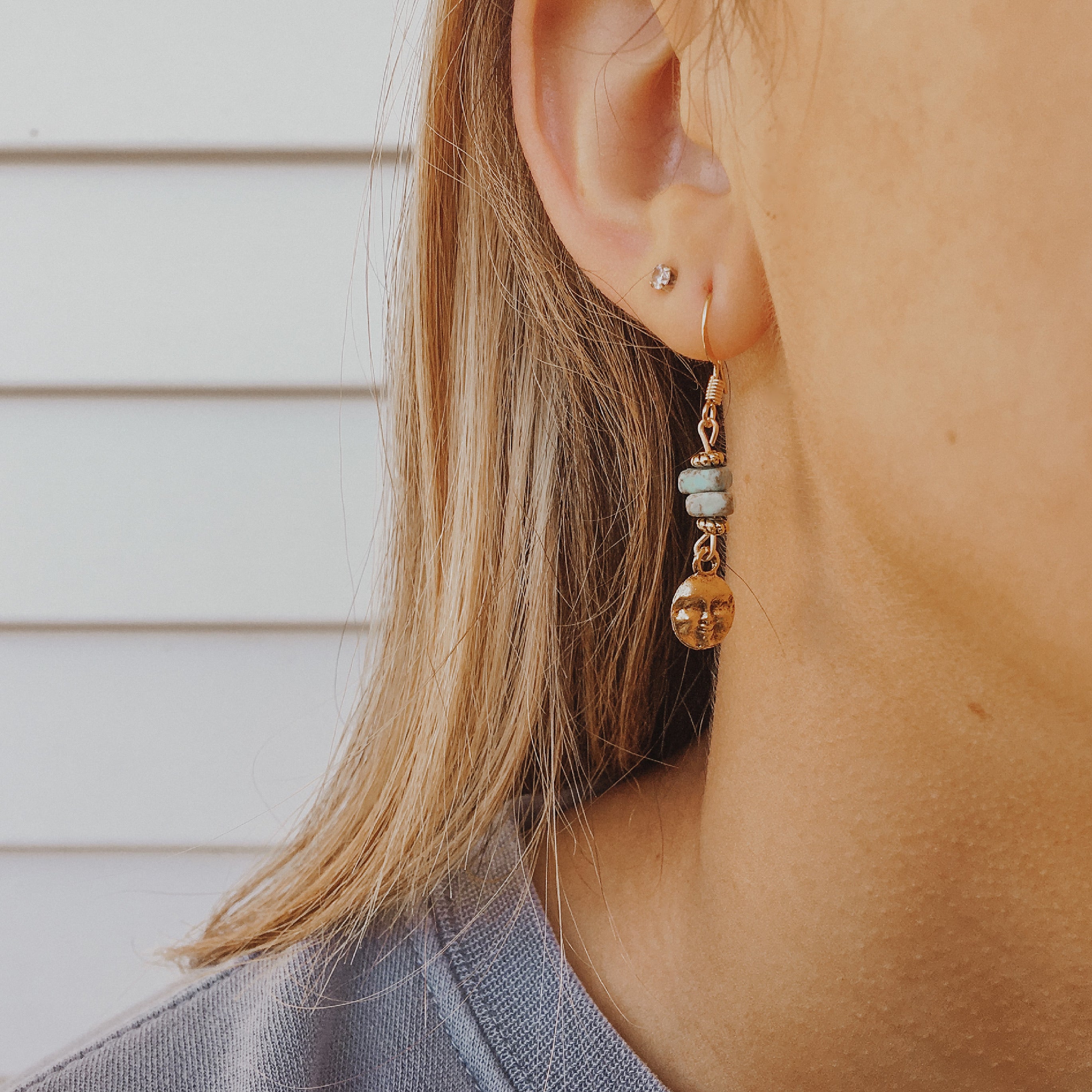 Full Moon Earrings