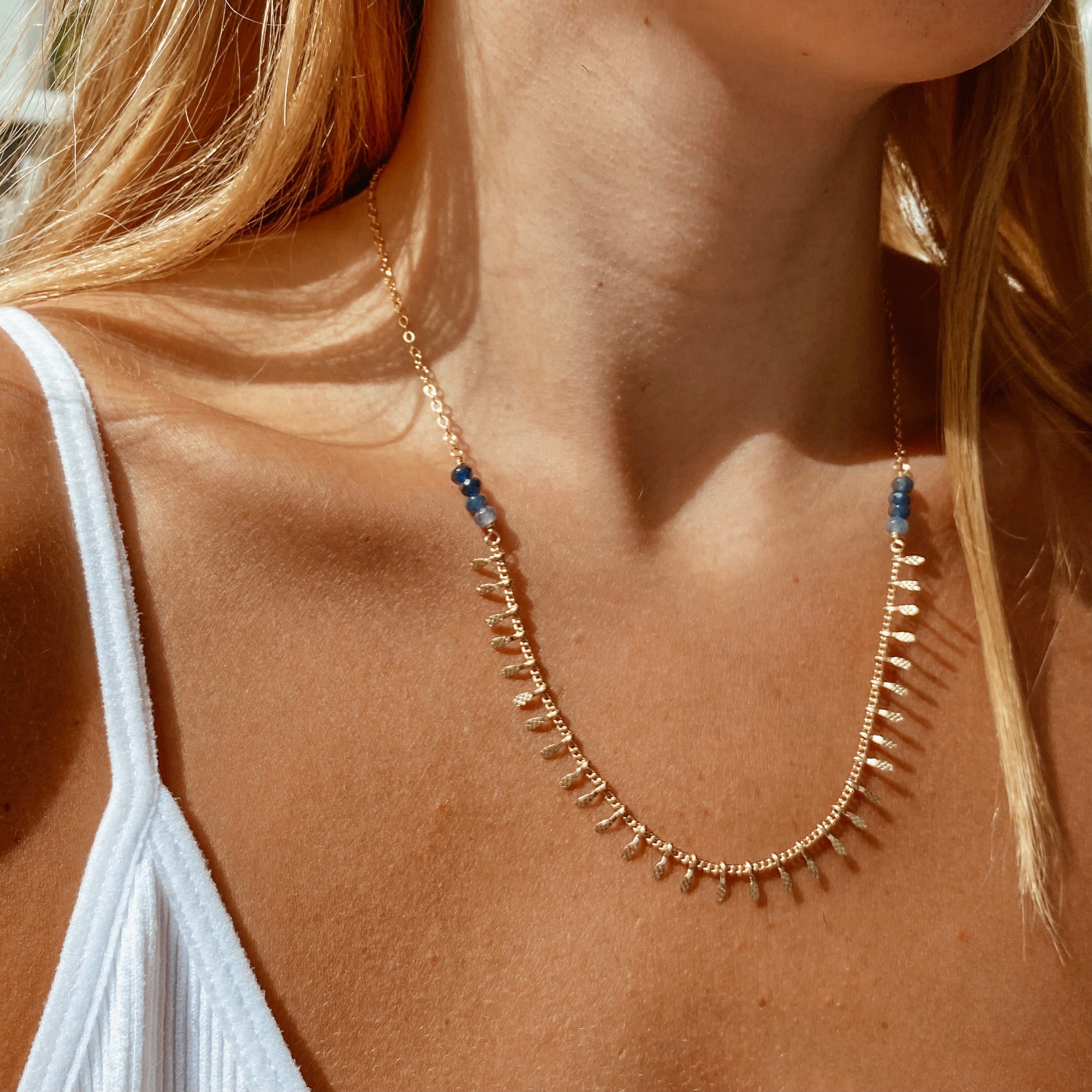 Raindrops on Roses Necklace