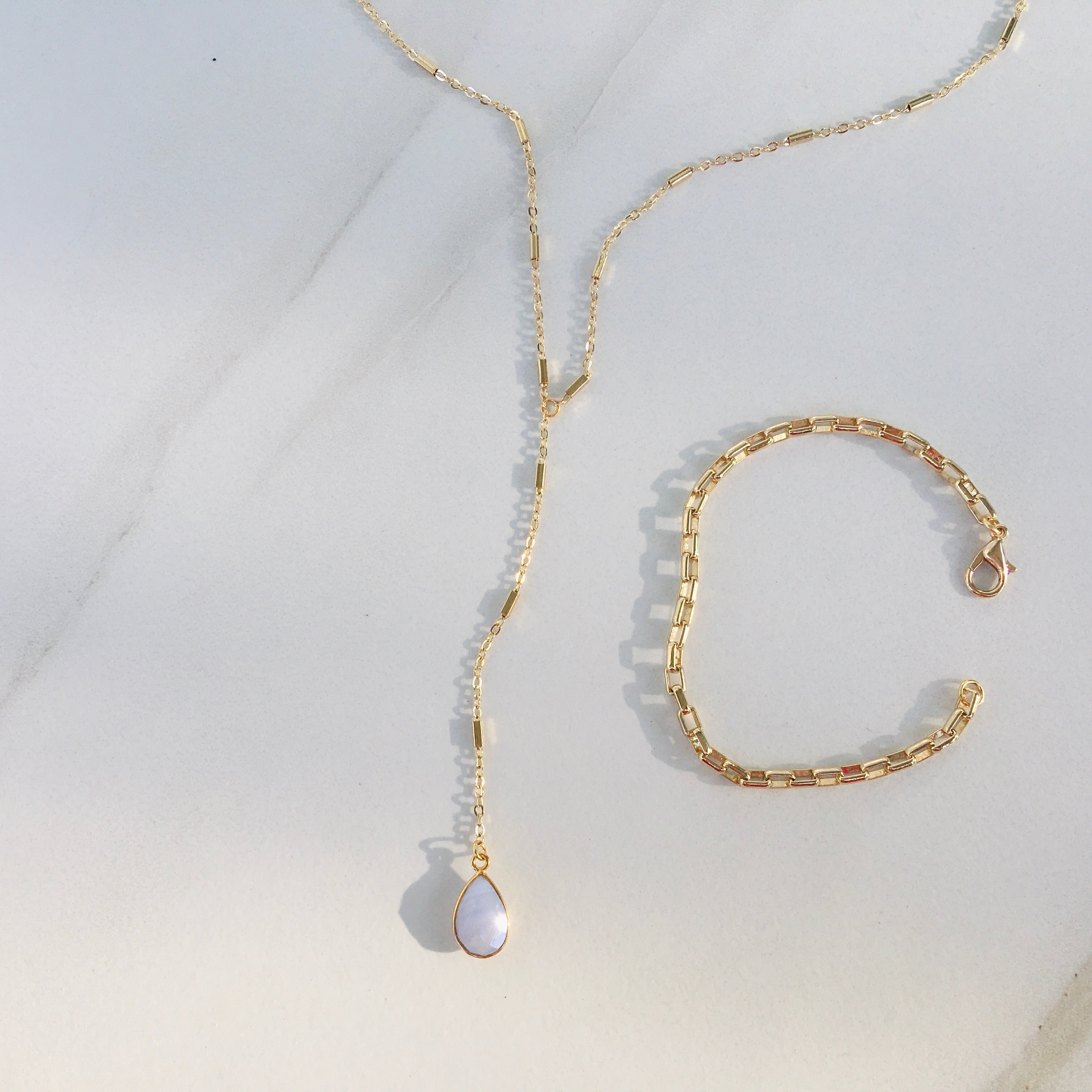 Marina Del Rey Lariat Necklace