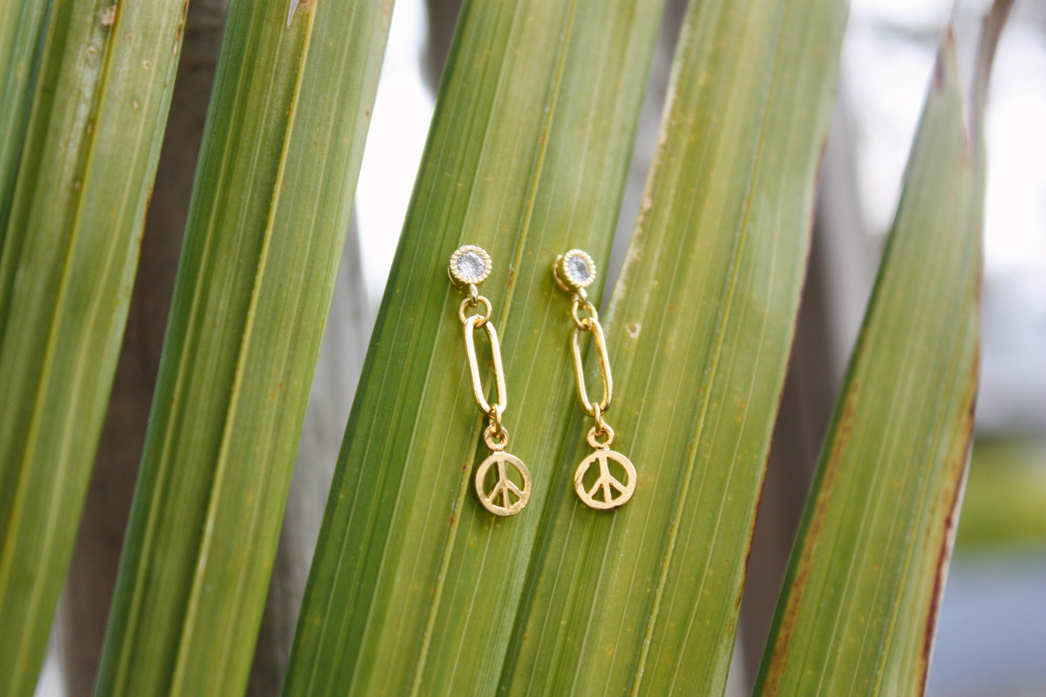 Spread the Peace Earrings
