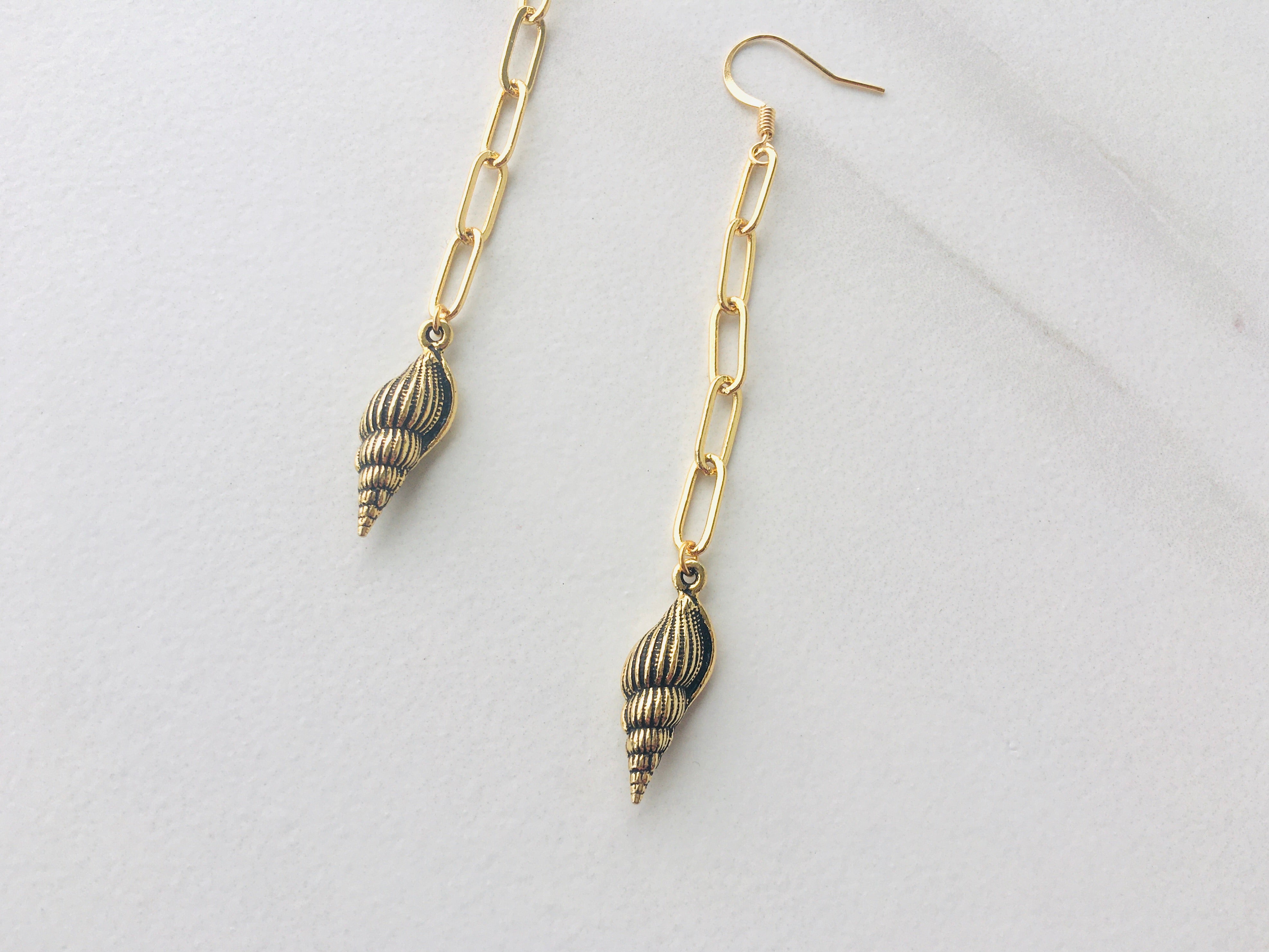 Golden Lagoon Earrings