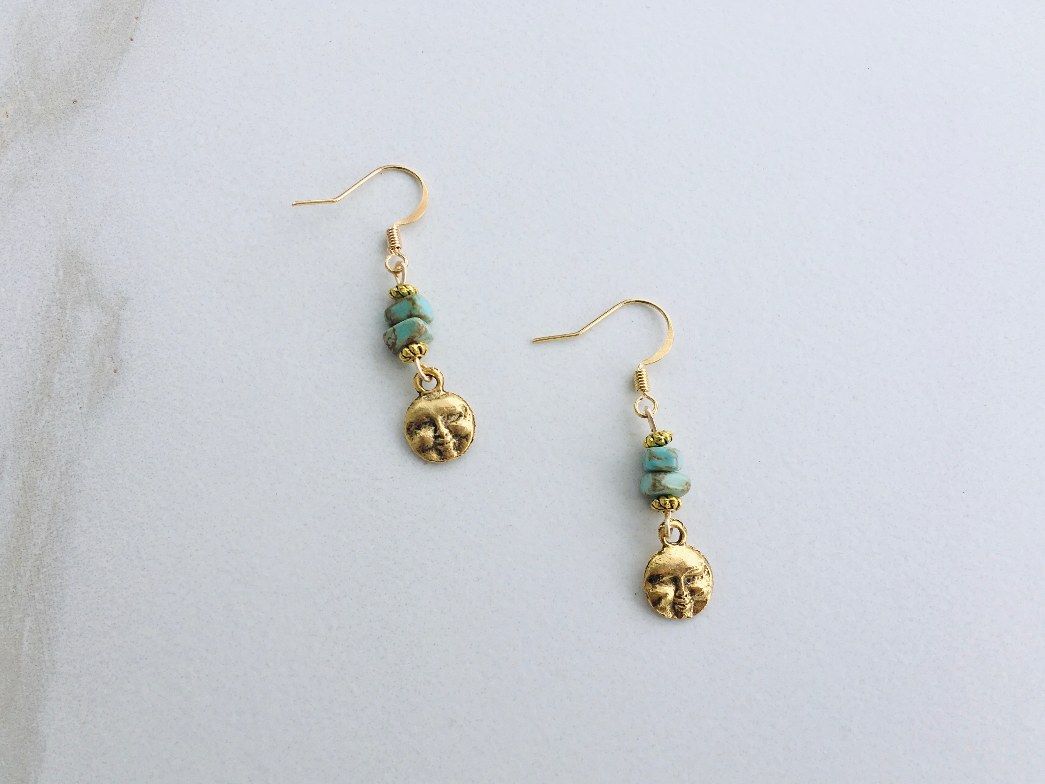 Full Moon Earrings
