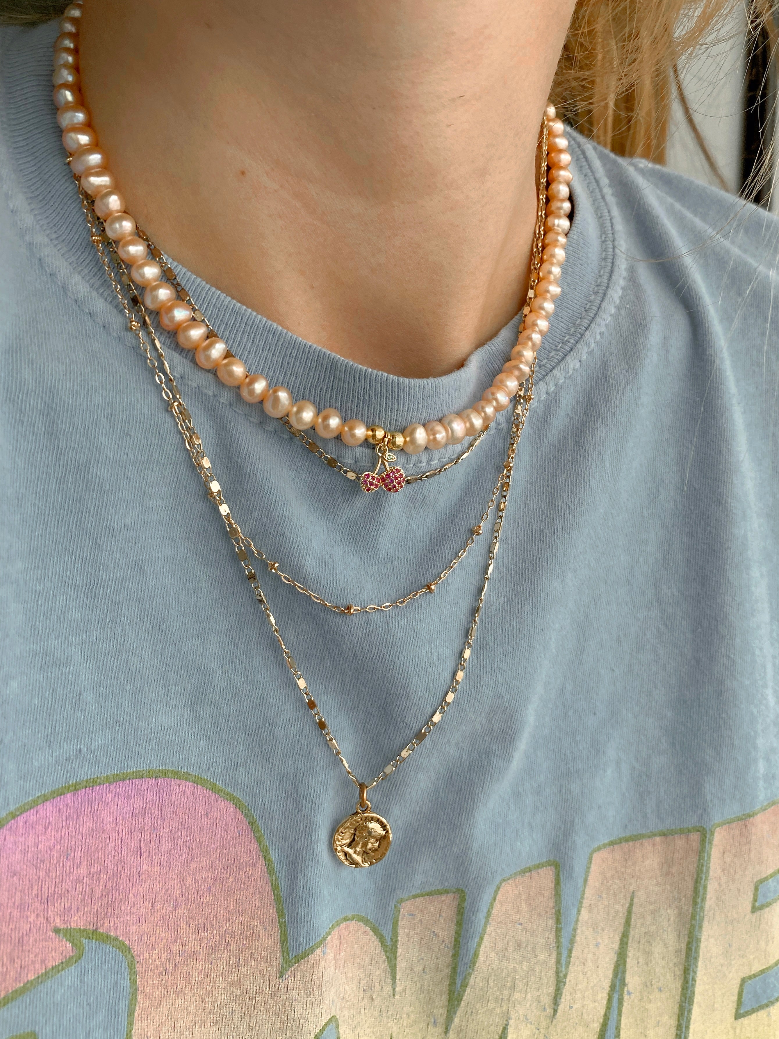 Cherry Pie Necklace