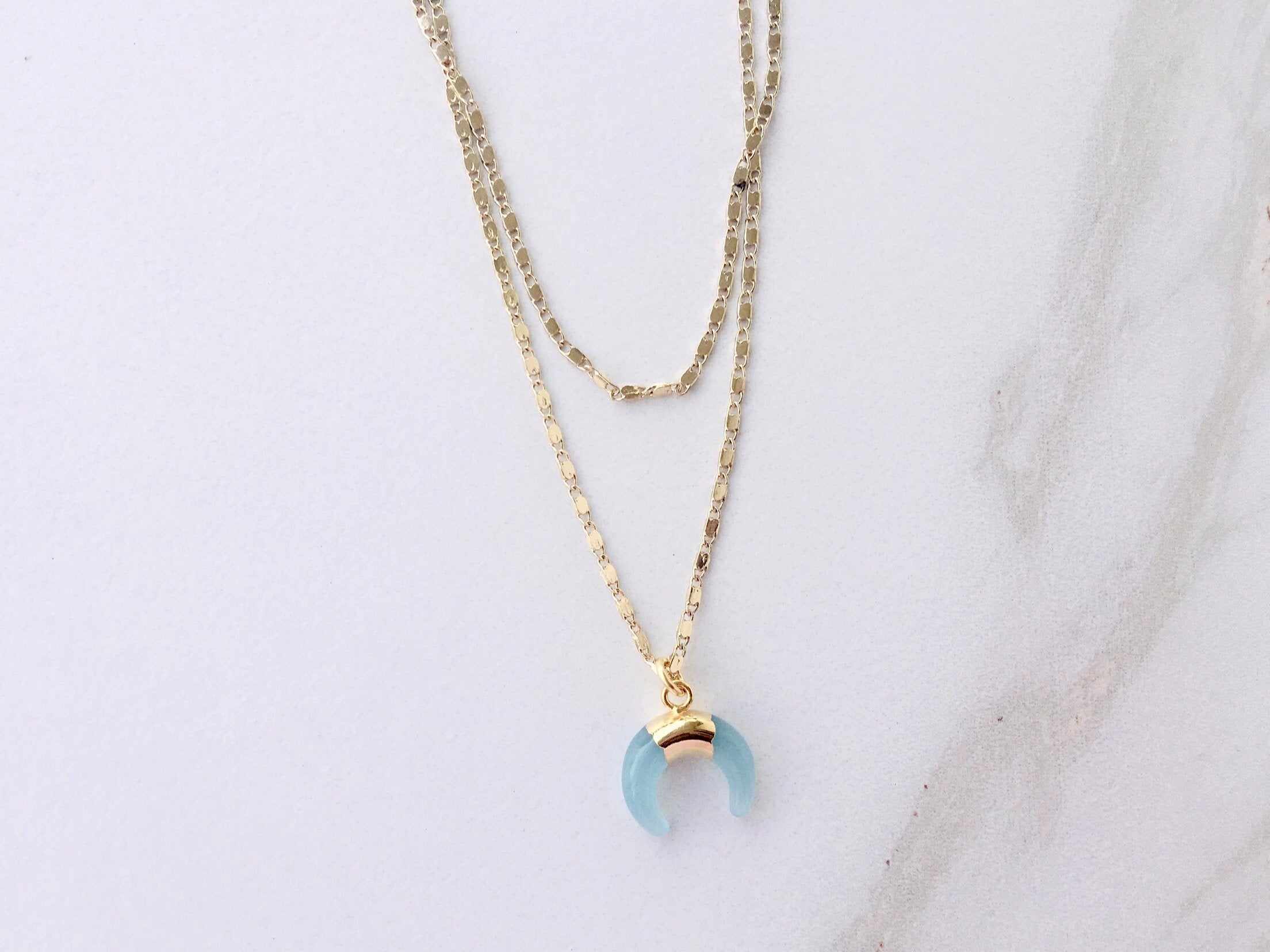 Memphis Horn Necklace