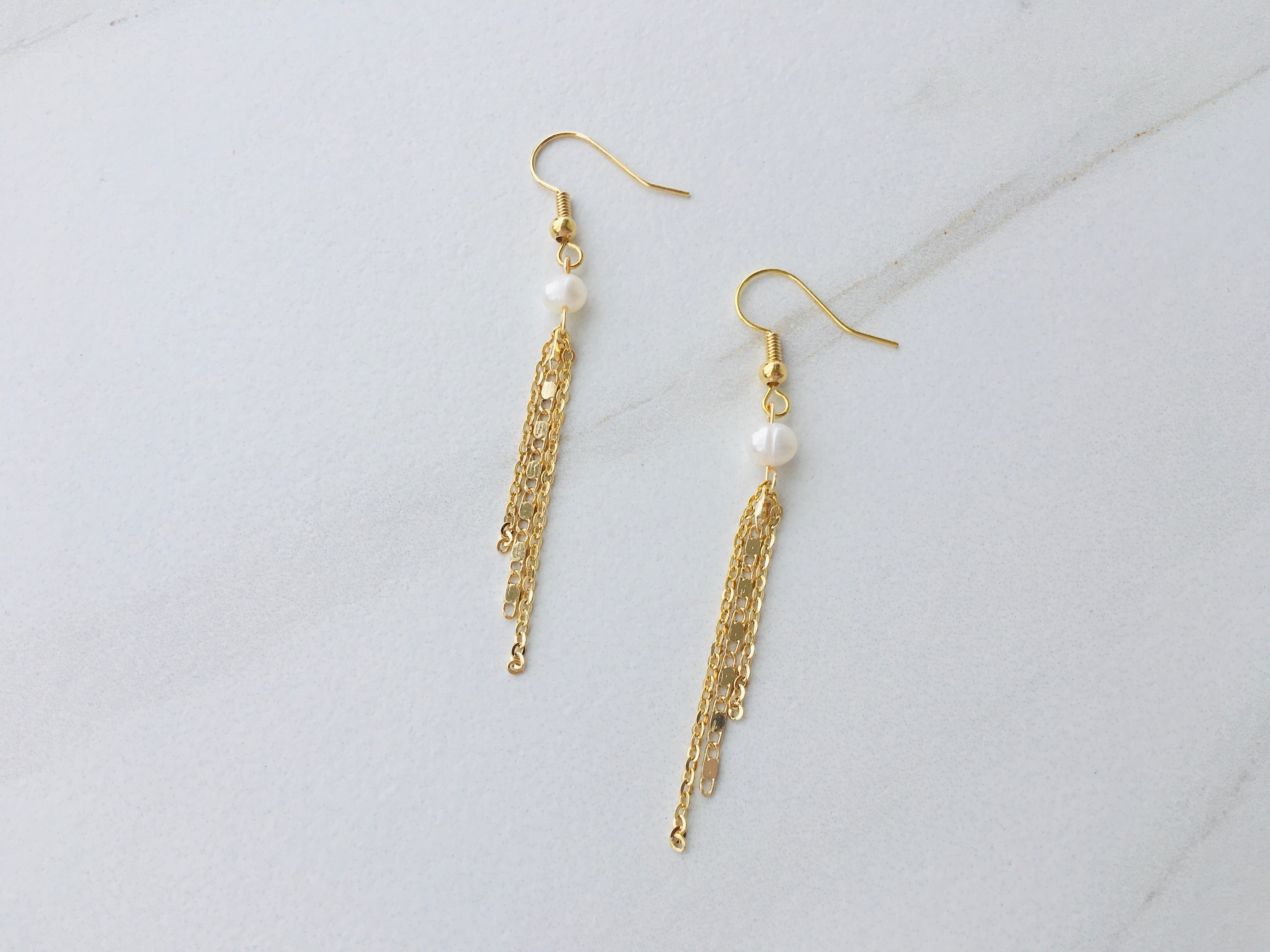 Jasmine Pearl Earrings
