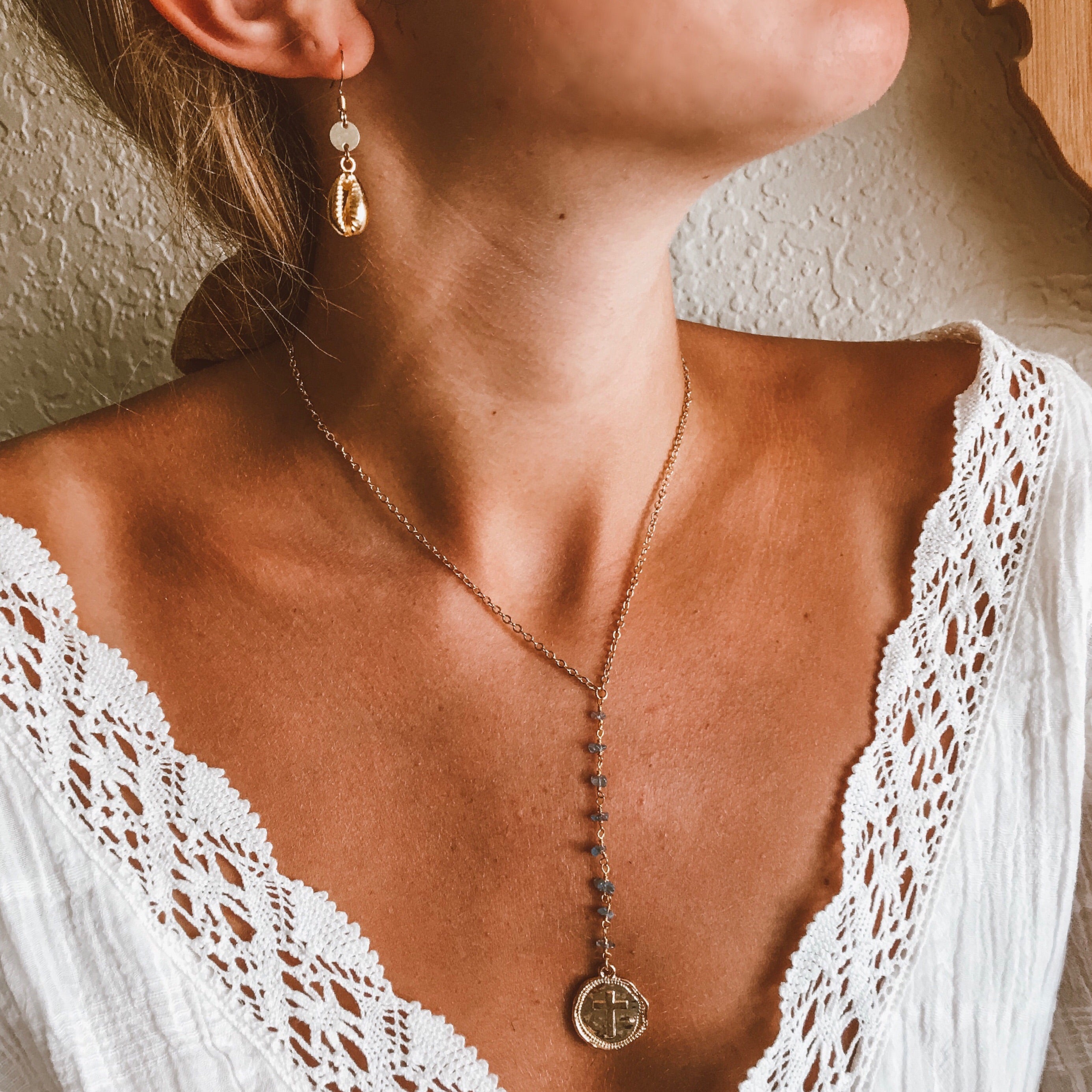 Golden Mermaid Earrings