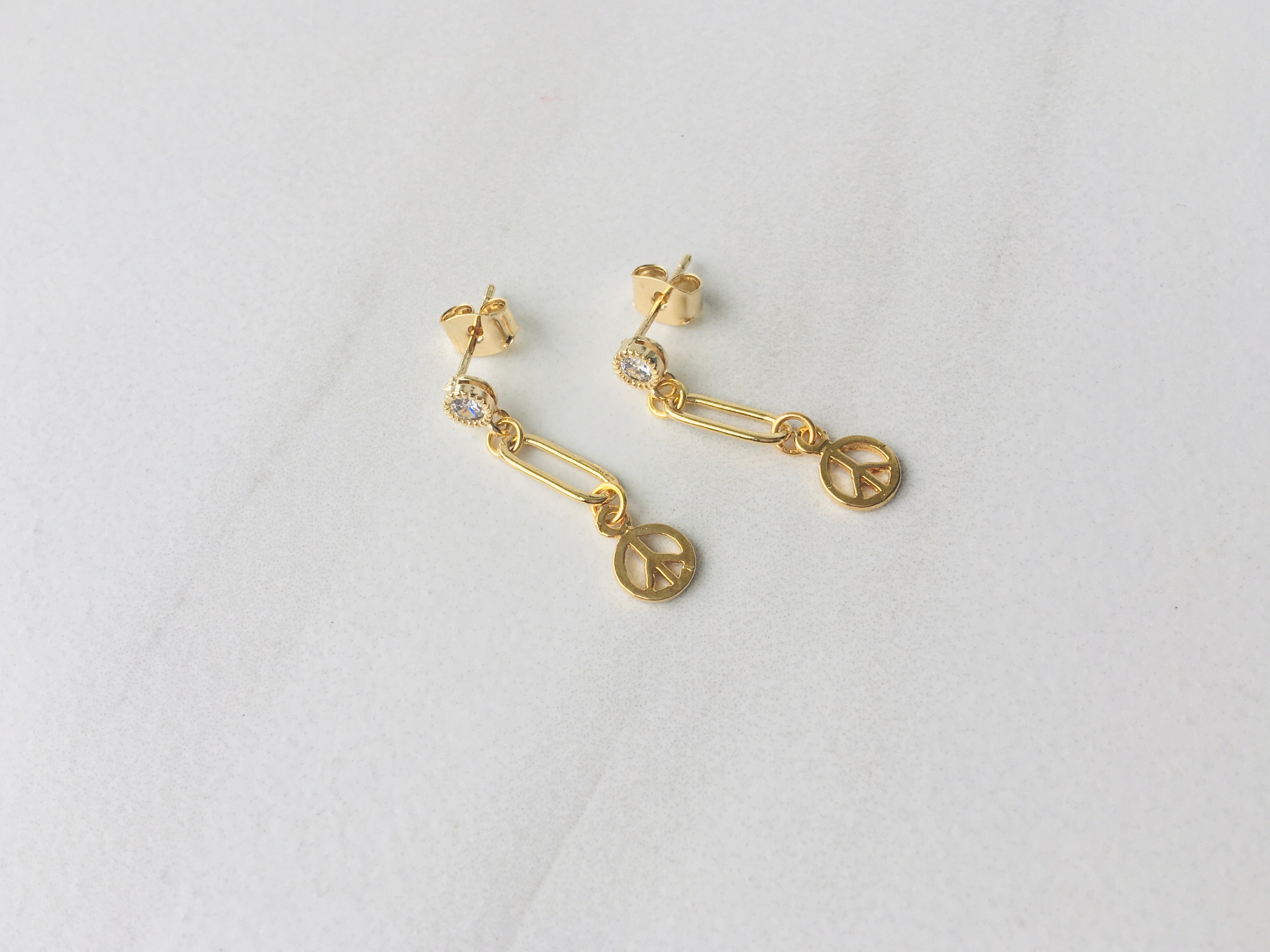 Spread the Peace Earrings
