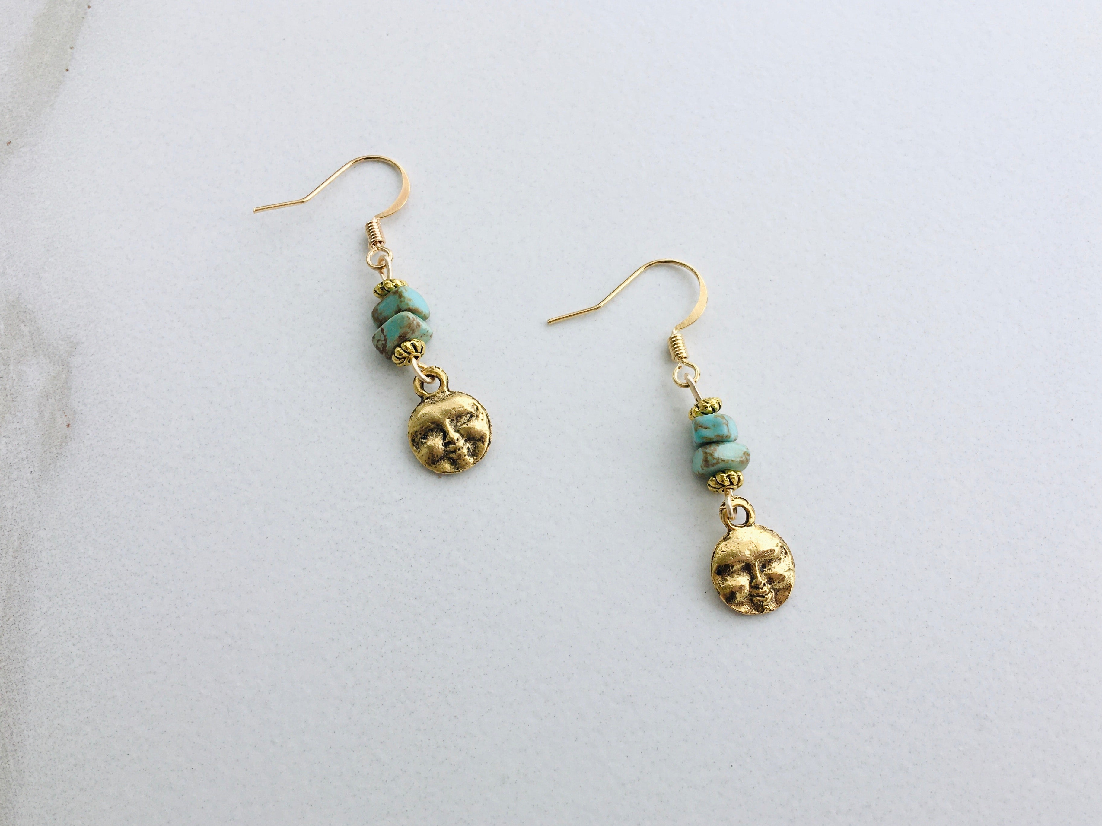 Full Moon Earrings