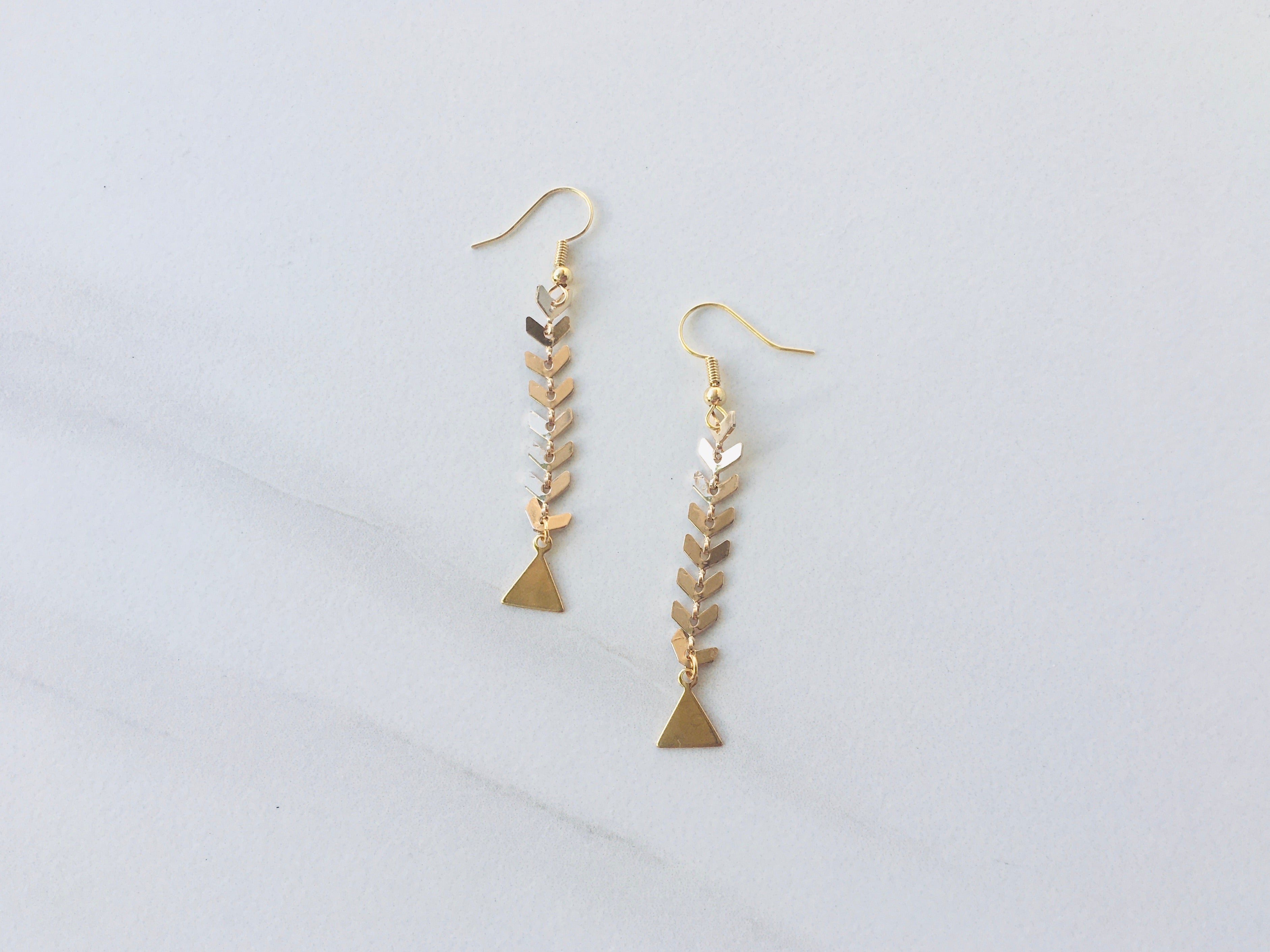 Geo Fishtail Earrings