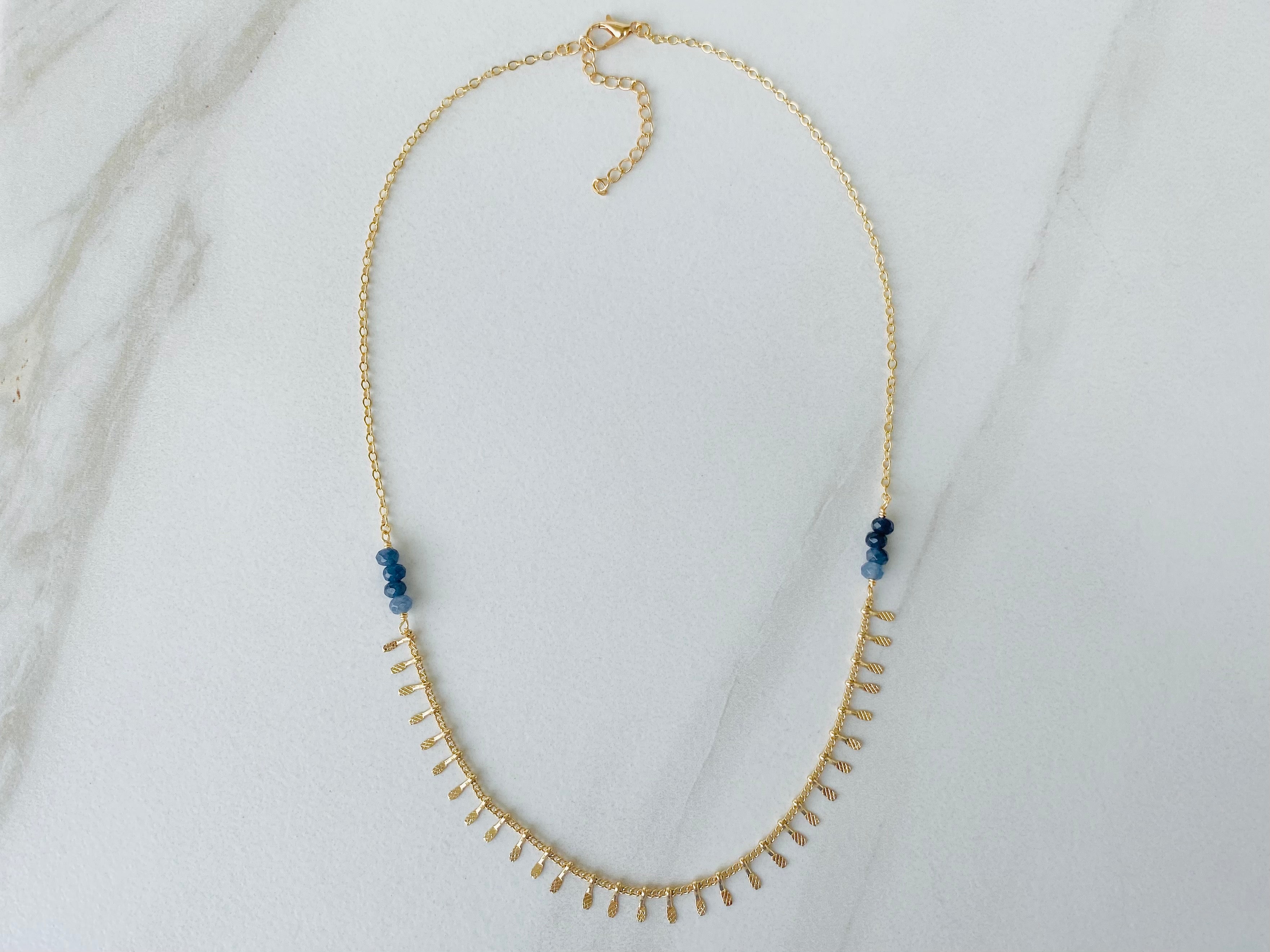 Raindrops on Roses Necklace