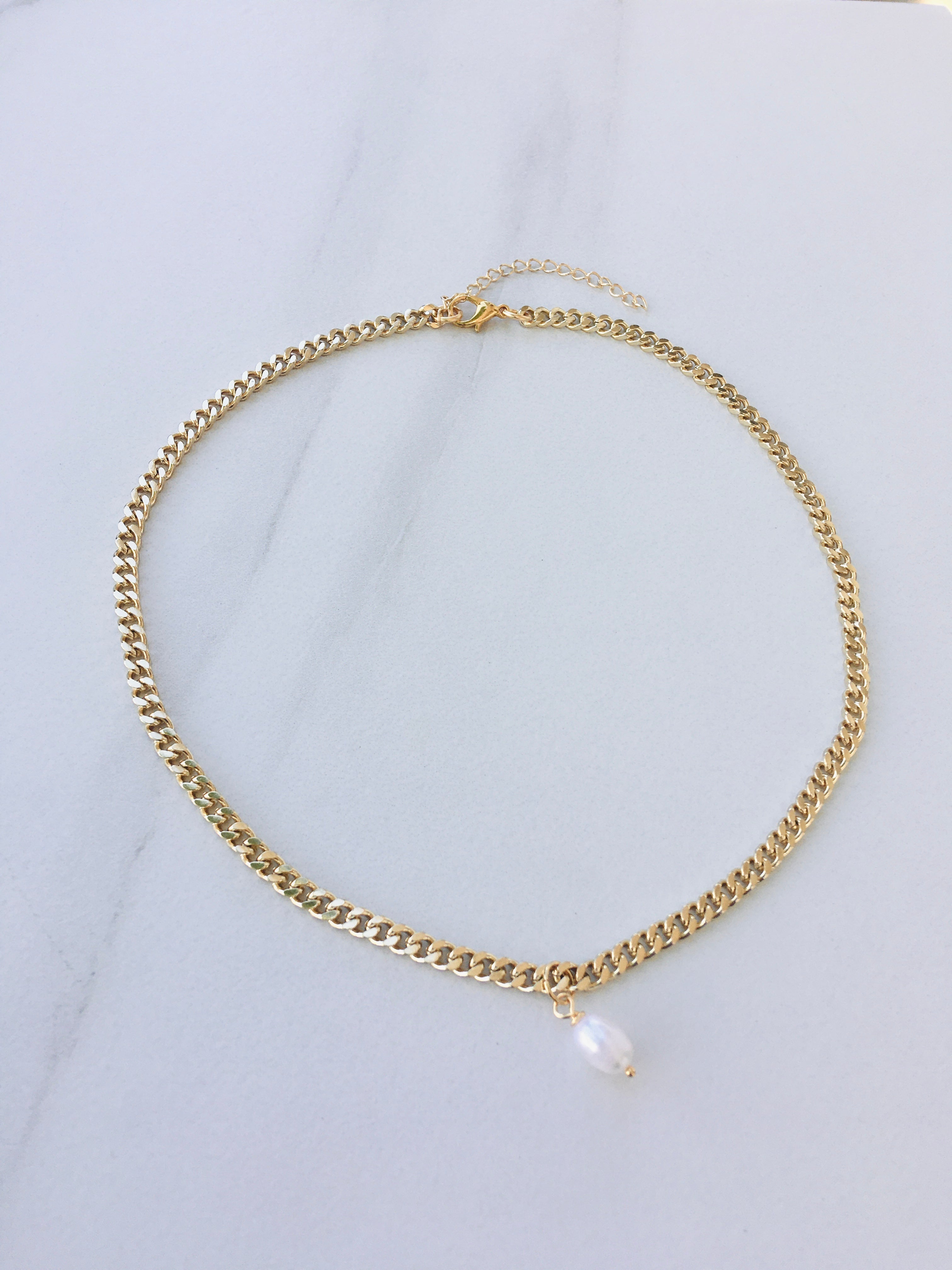 Nicole Pearl Necklace