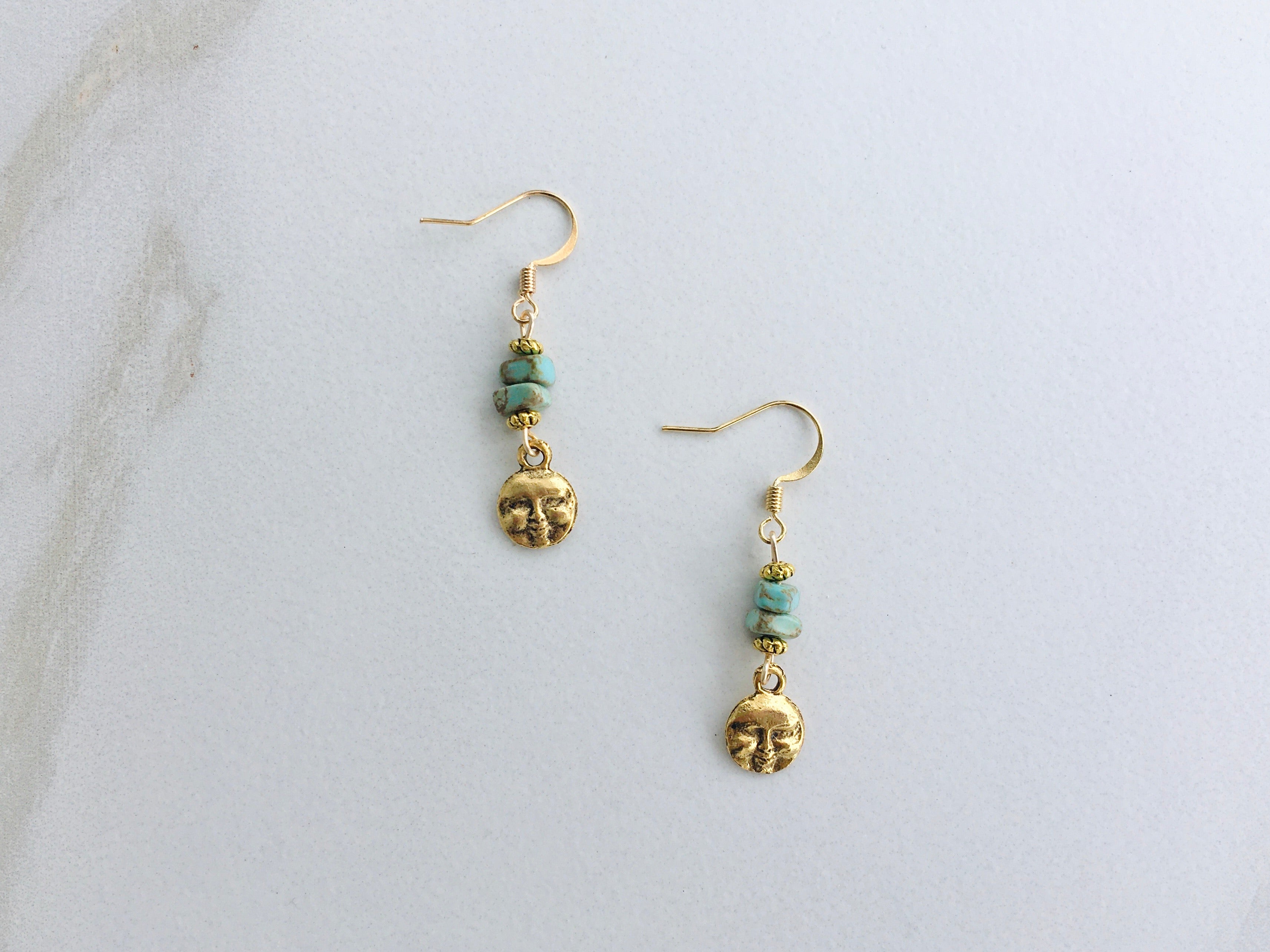 Full Moon Earrings