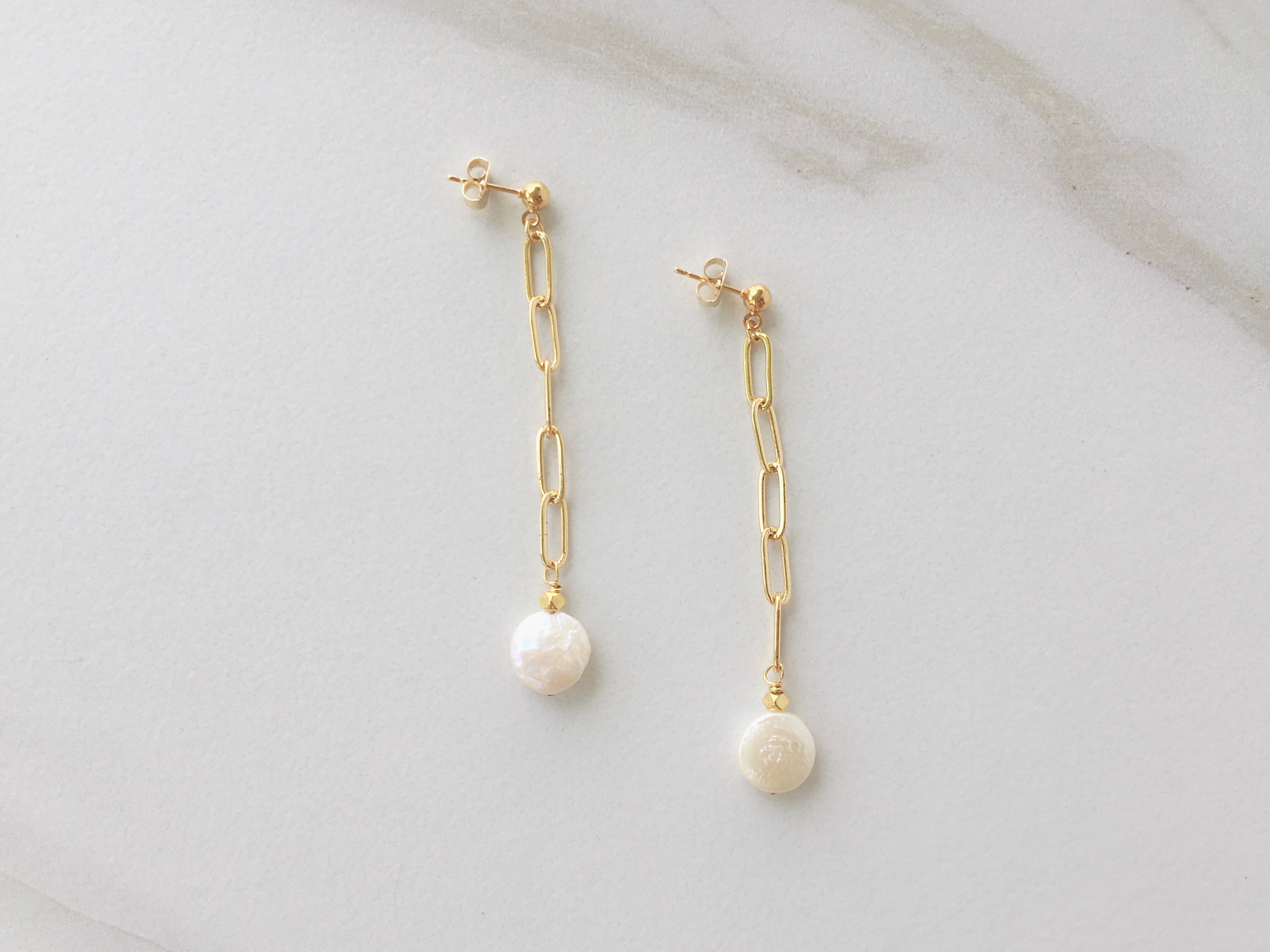 Beach Haven Pearl Earrings