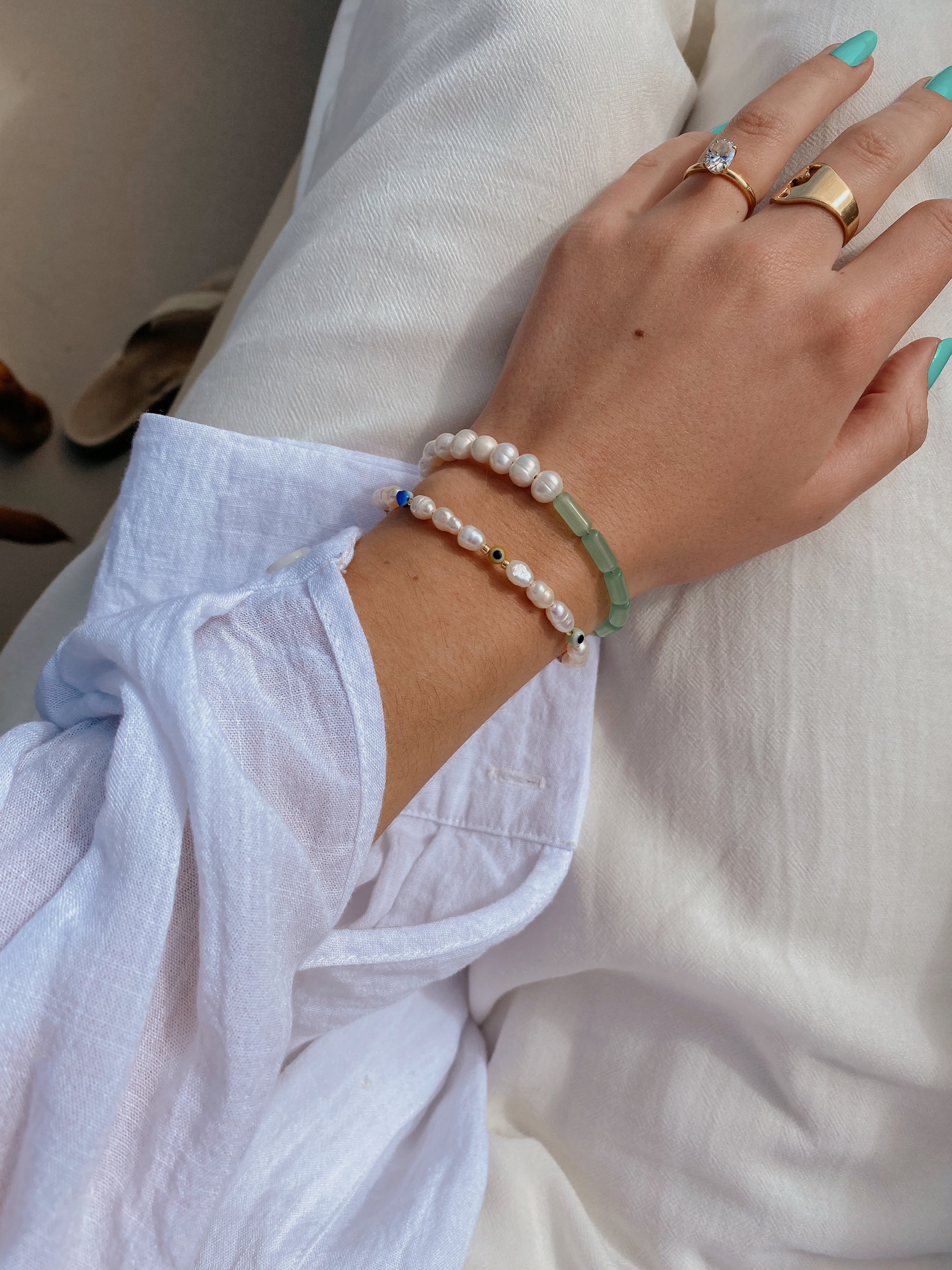Augustine Pearl Bracelet