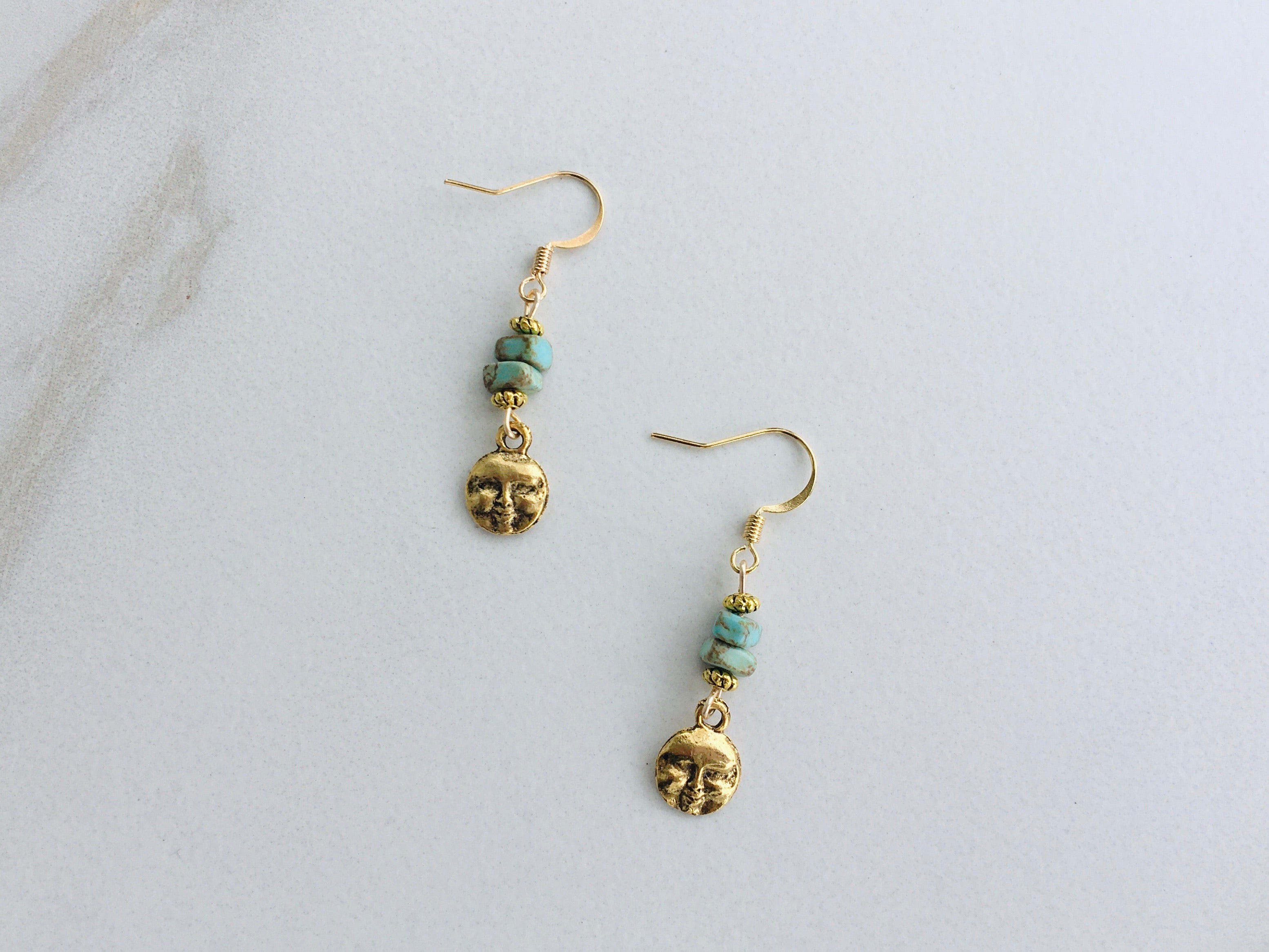 Full Moon Earrings