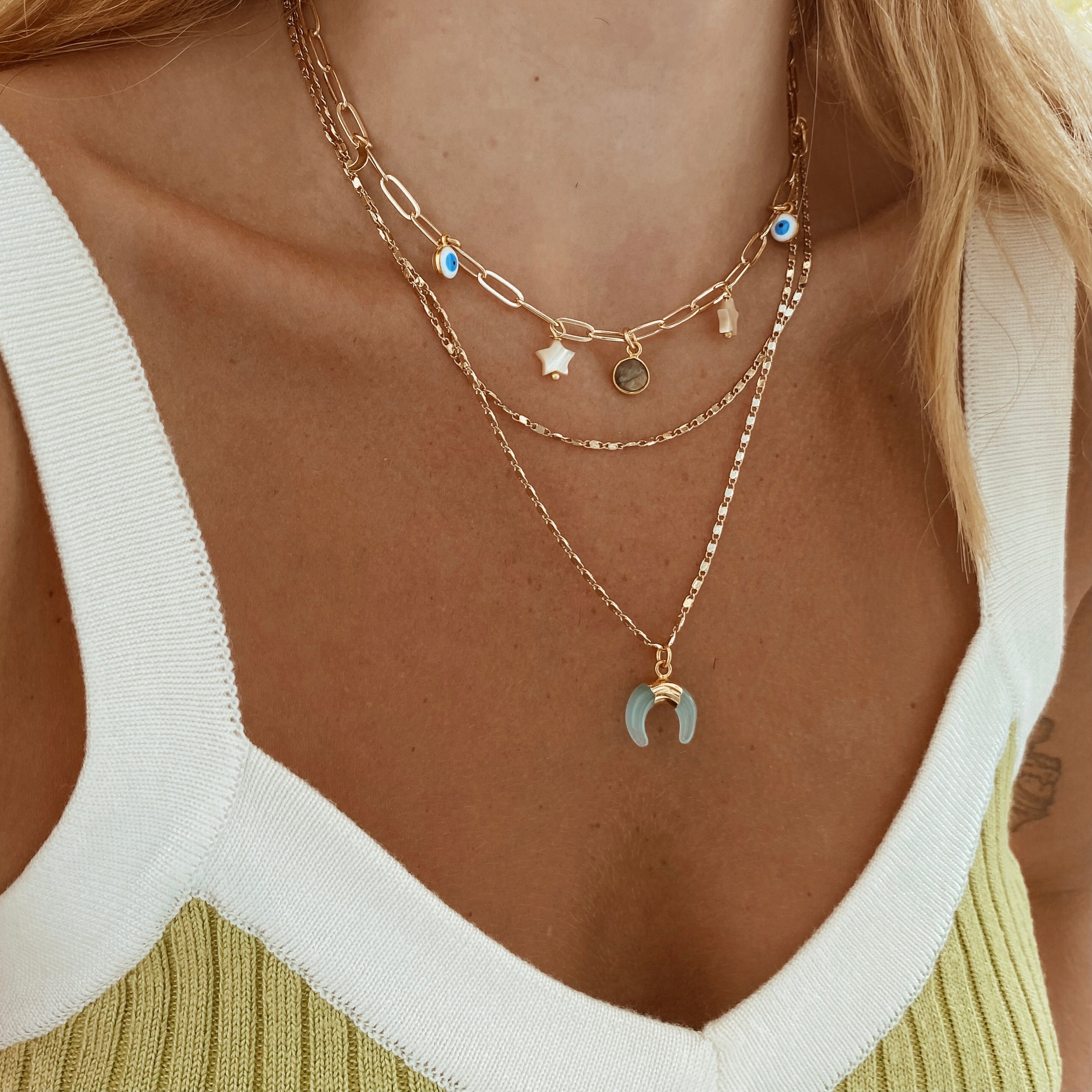 Memphis Horn Necklace