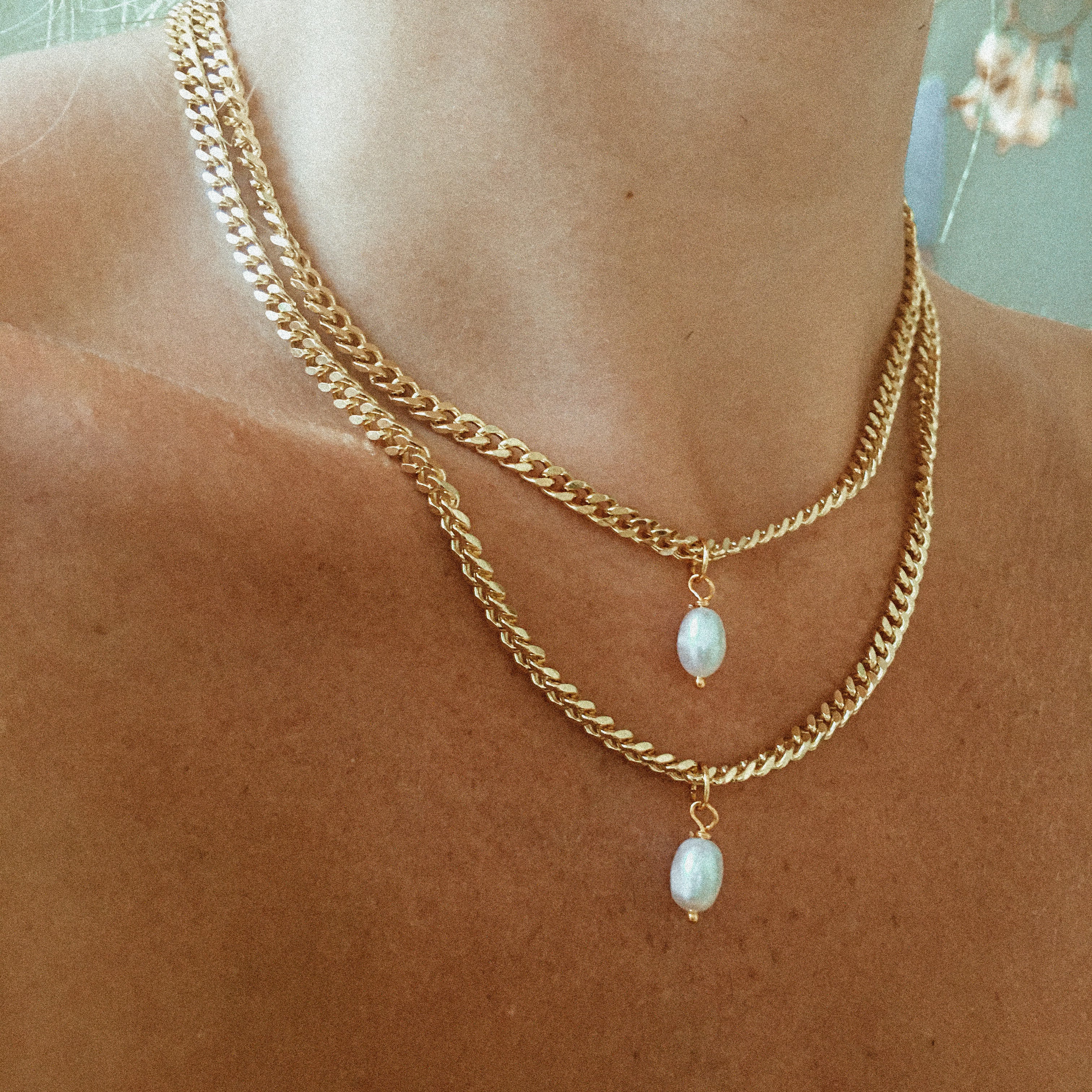 Nicole Pearl Necklace