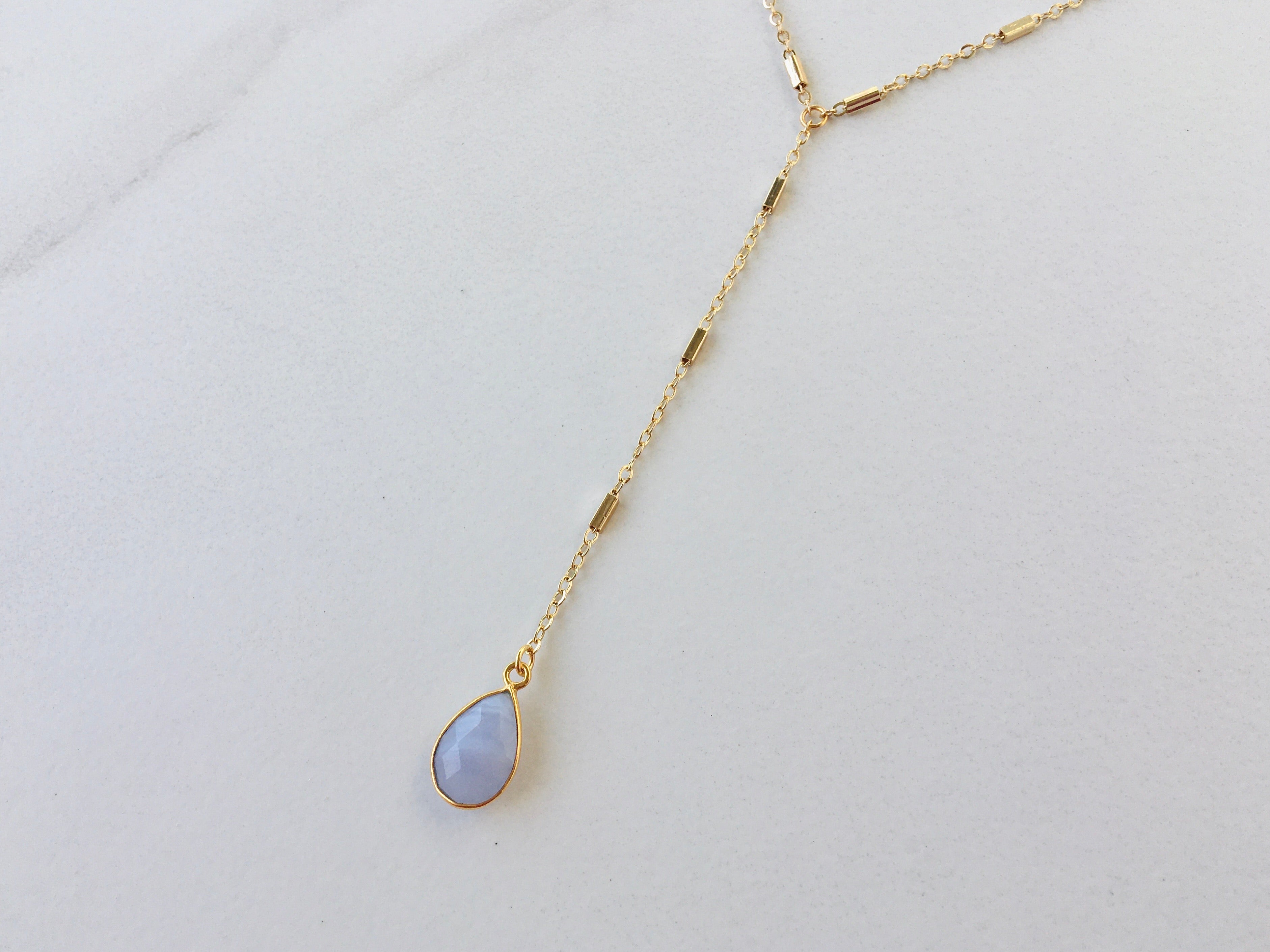 Marina Del Rey Lariat Necklace