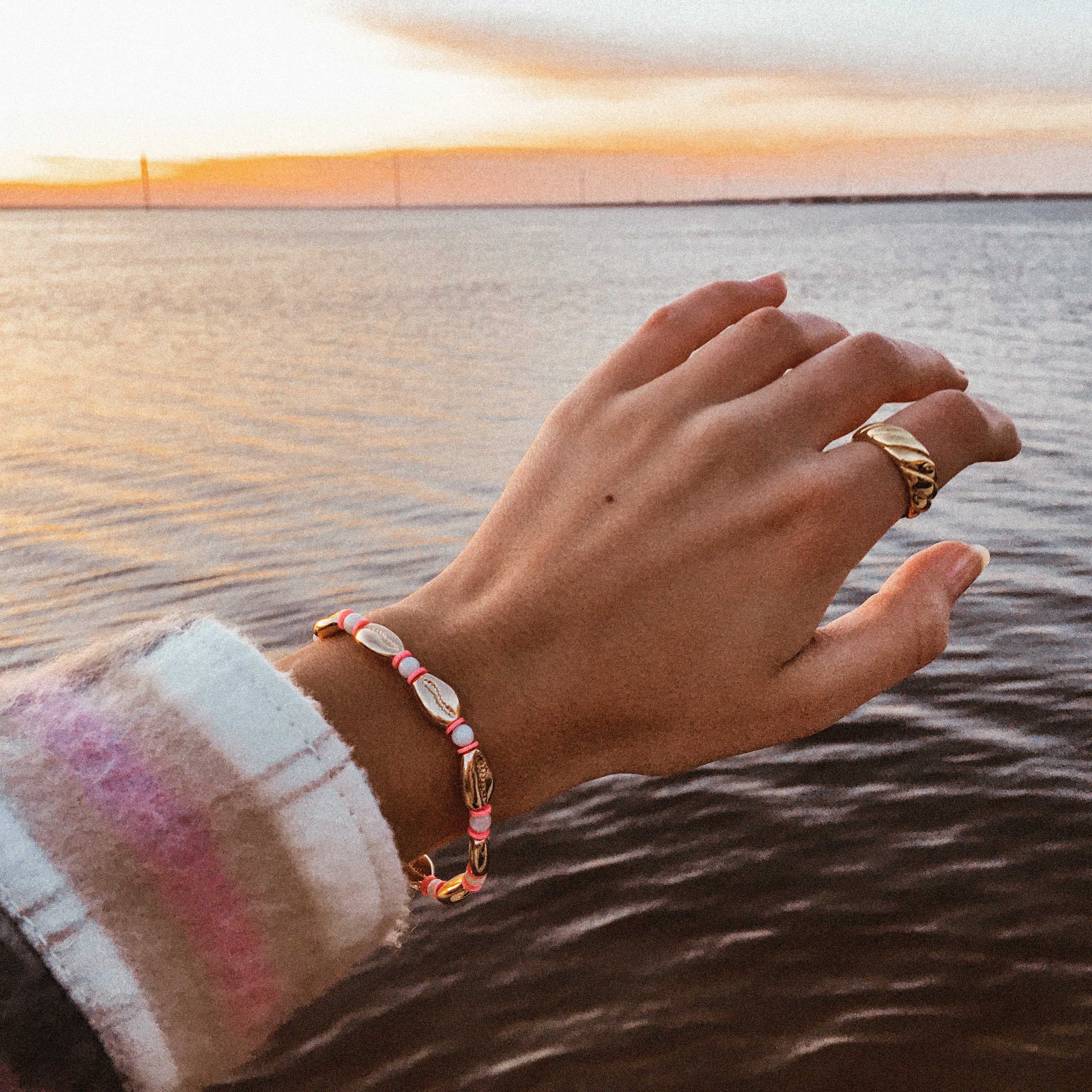 Saint Lucia Shell Bracelet