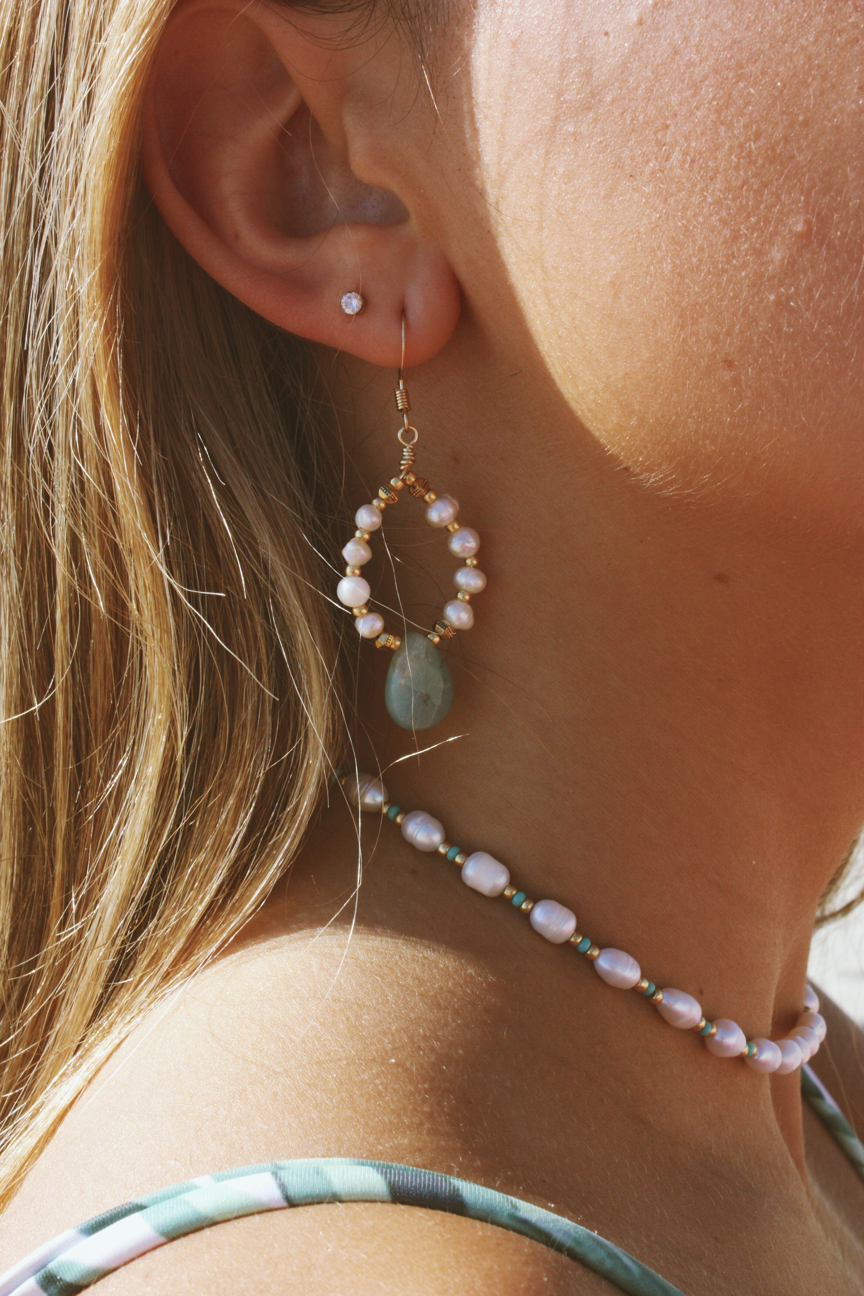 Santa Ana Pearl Earrings