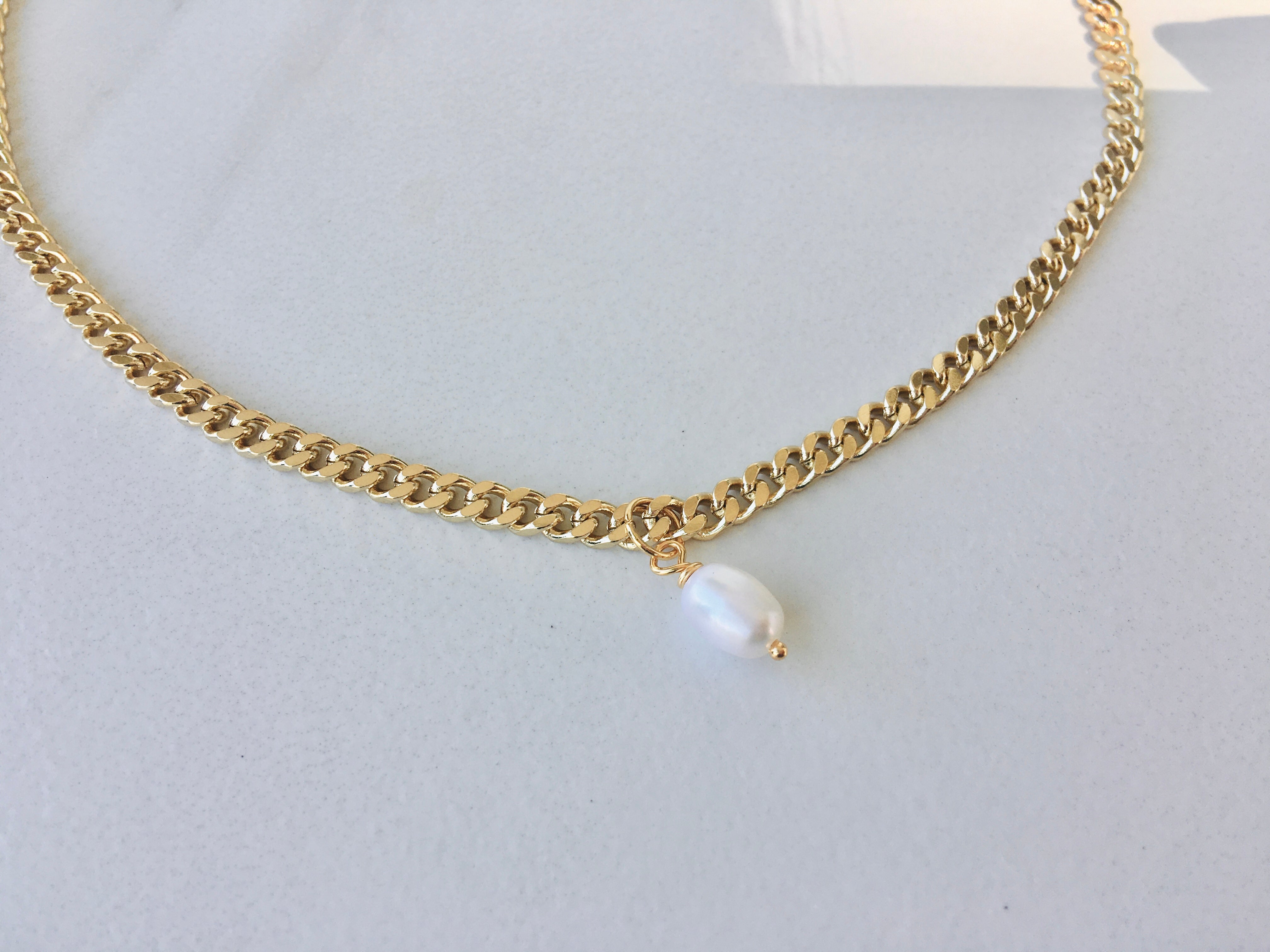 Nicole Pearl Necklace